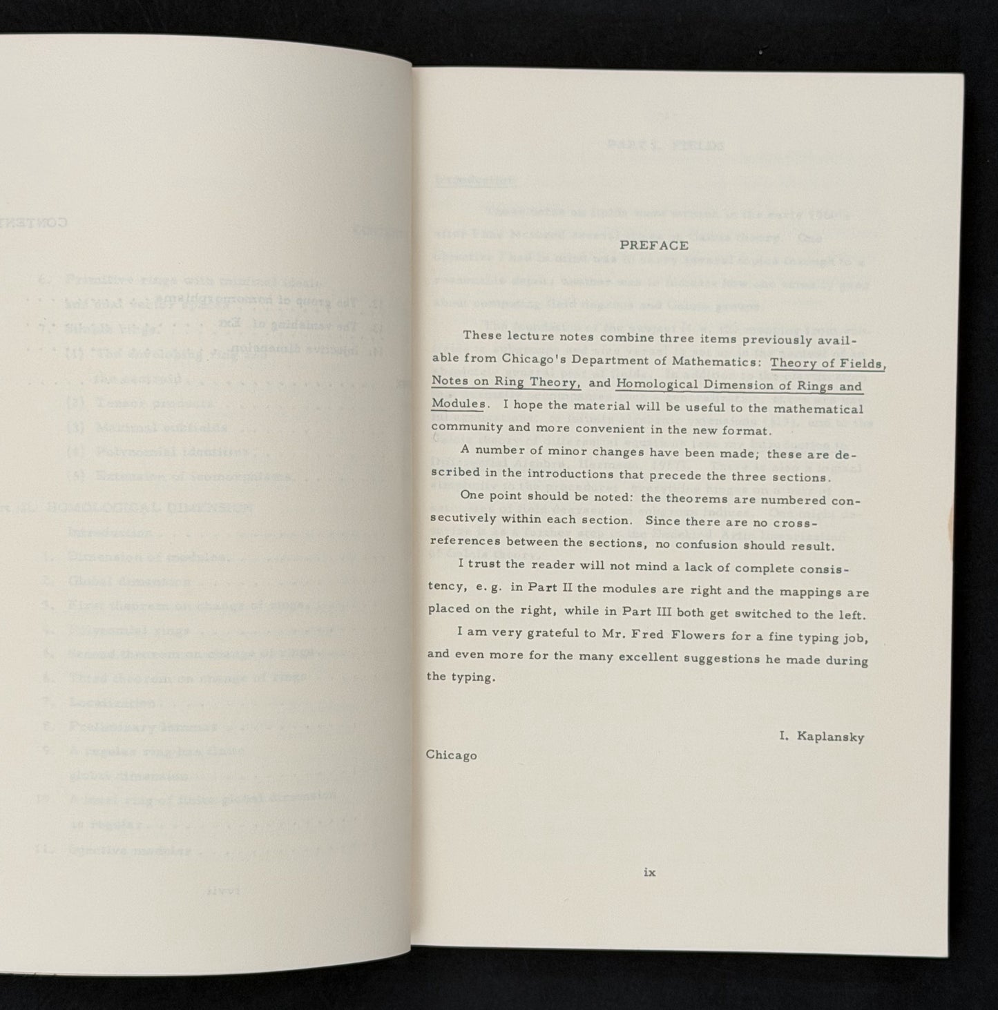 Fields and Rings by Irving Kaplansky