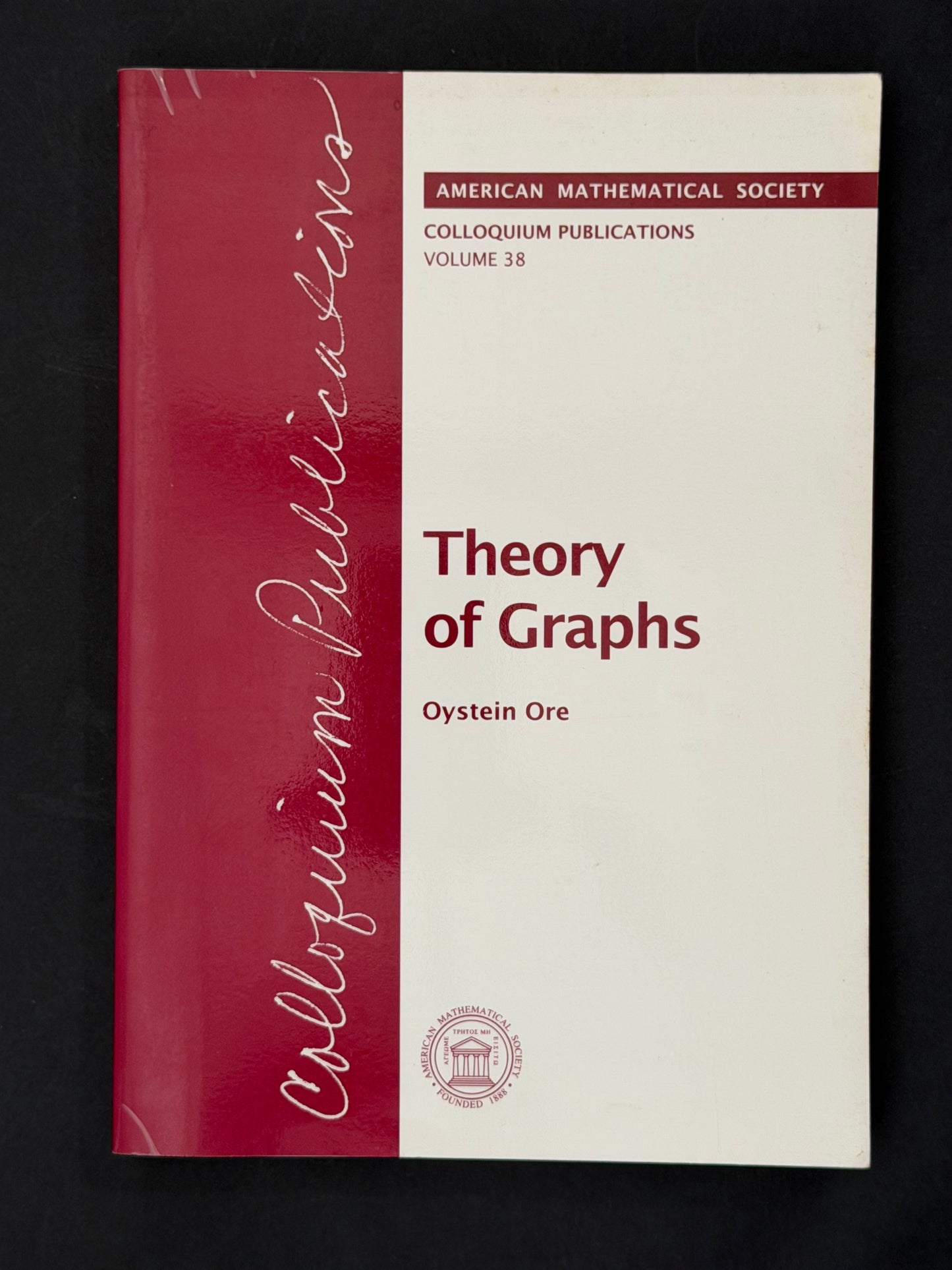 Theory of Graphs by 
Oystein Ore