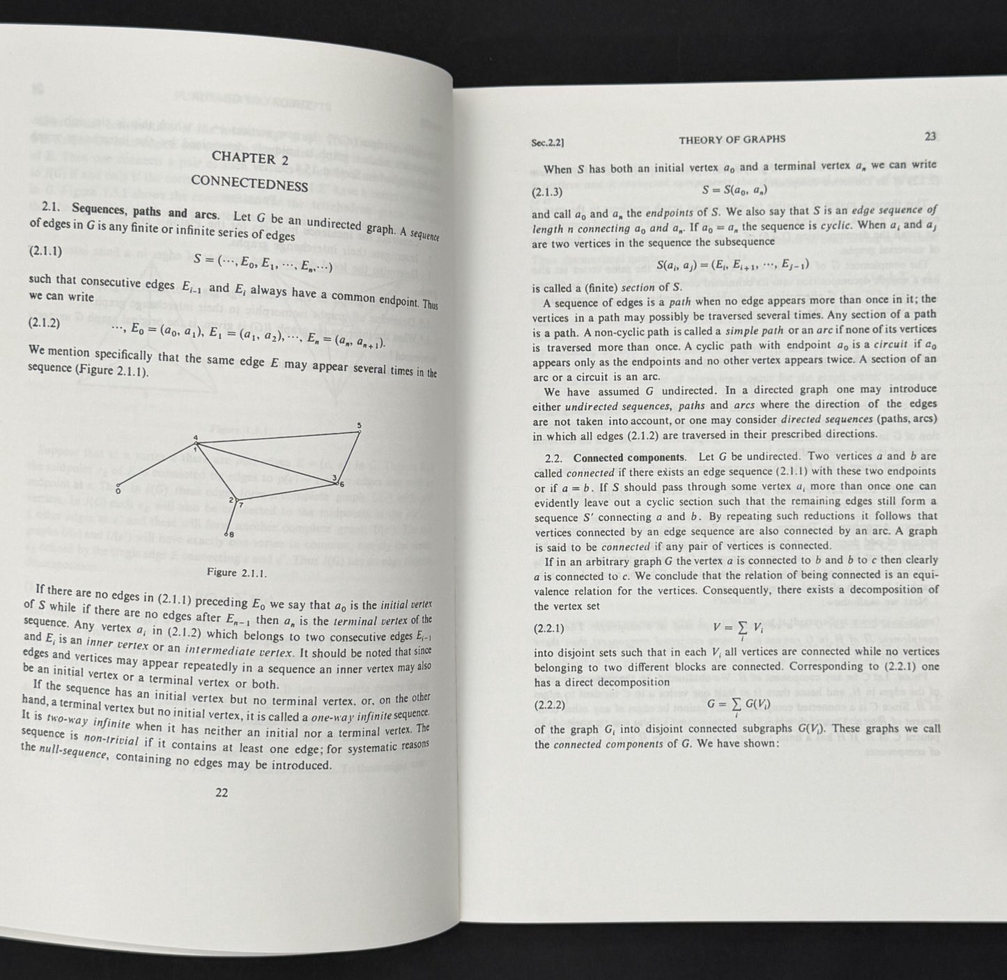 Theory of Graphs by 
Oystein Ore