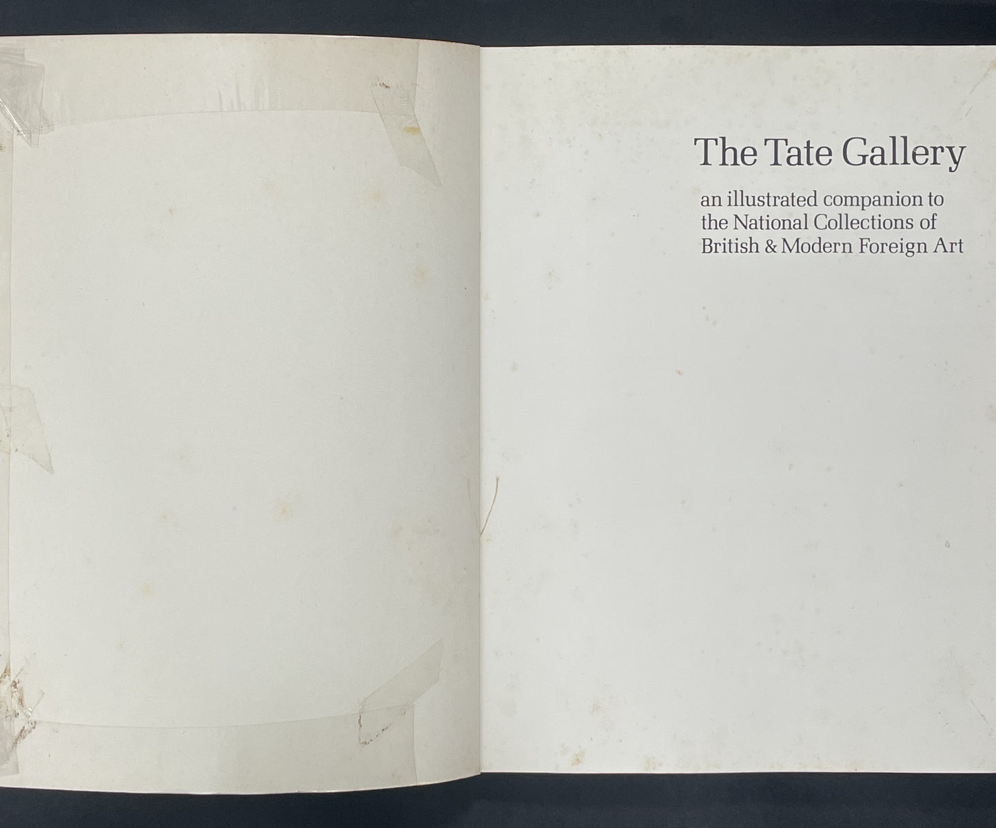 The Tate Gallery by Tate Gallery