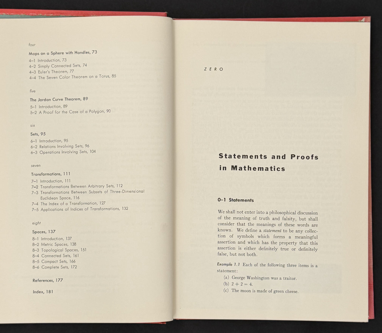 Intuitive Concepts in Elementary Topology by B. H. Arnold