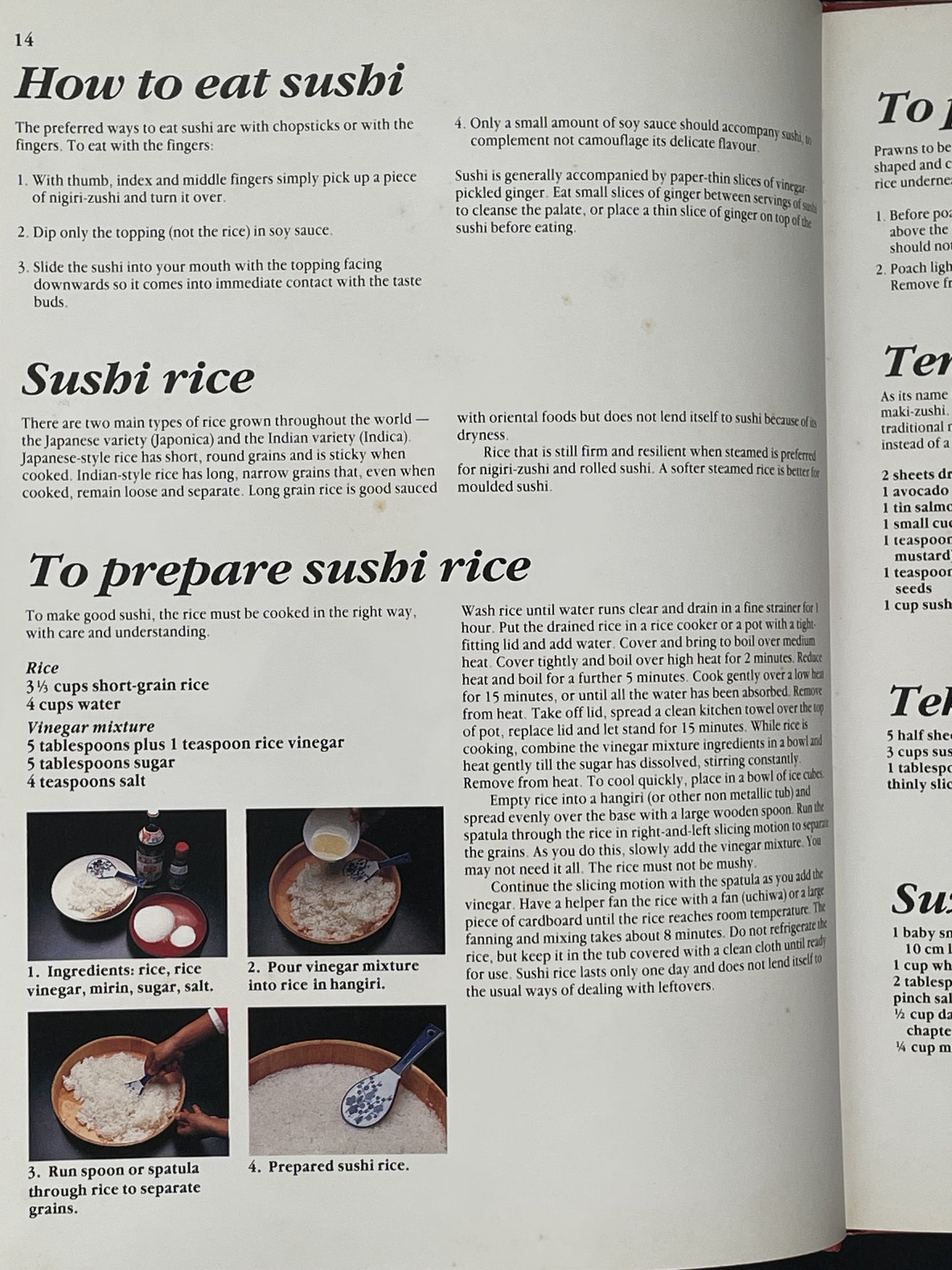 The Fine Art of Japanese Cooking by Hideo Dekura