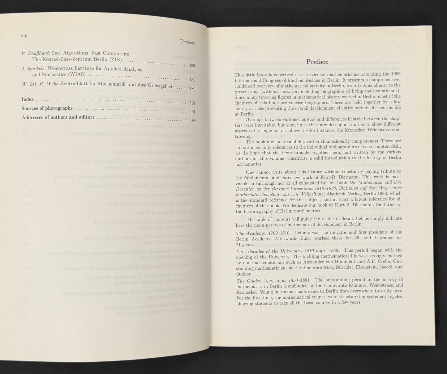 Mathematics in Berlin by Heinrich Begehr et al.