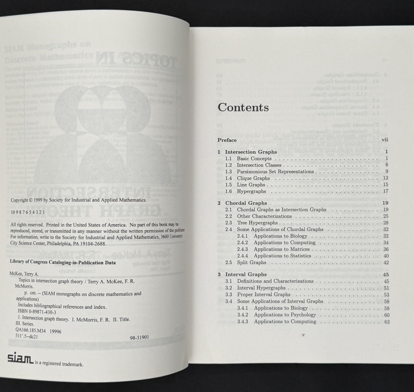 Topics in Intersection Graph Theory by Terry A. McKee, F. R. McMorris