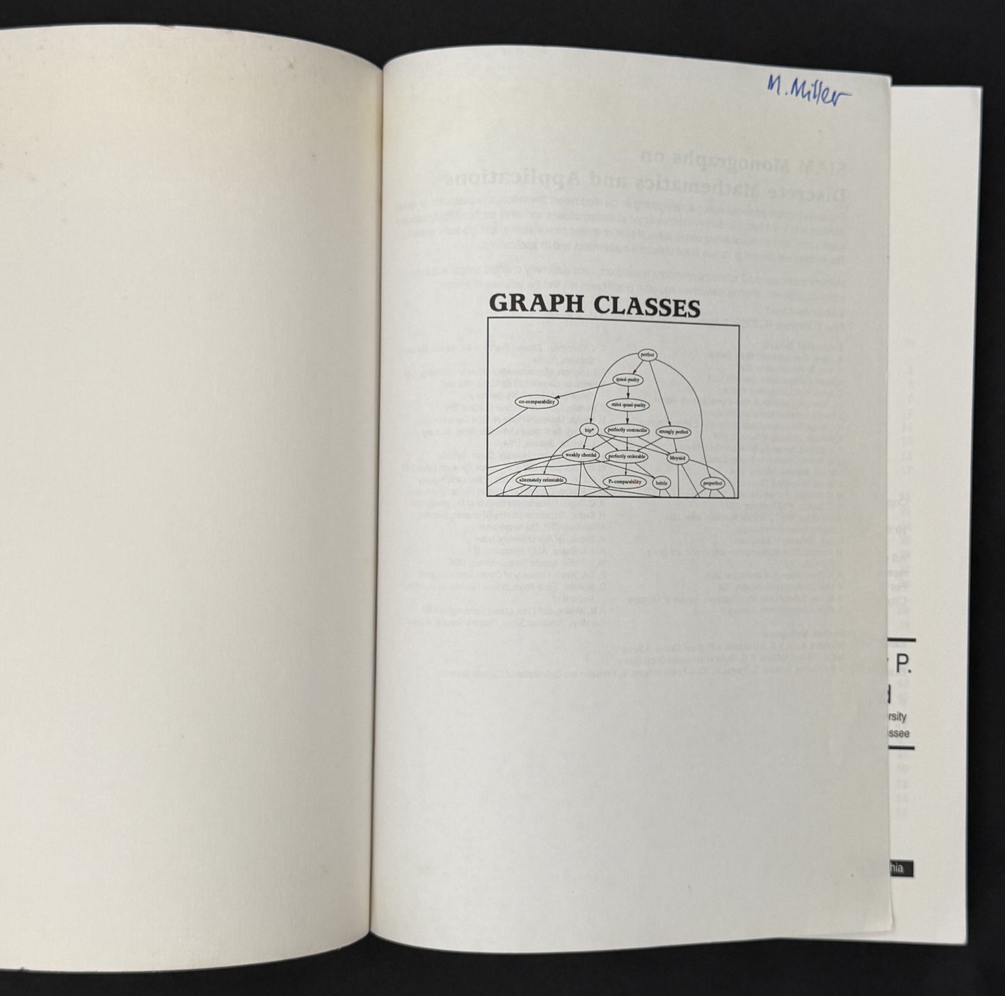 Graph Classes by Andreas Brandstadt, Van Bang Le, Jeremy P. Spinrad