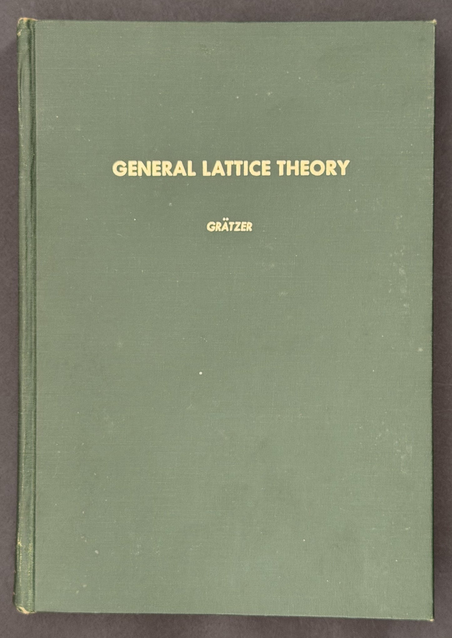Pure and Applied Mathematics by George A. Gratzer