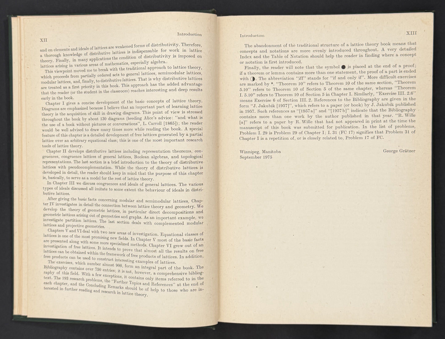 Pure and Applied Mathematics by George A. Gratzer