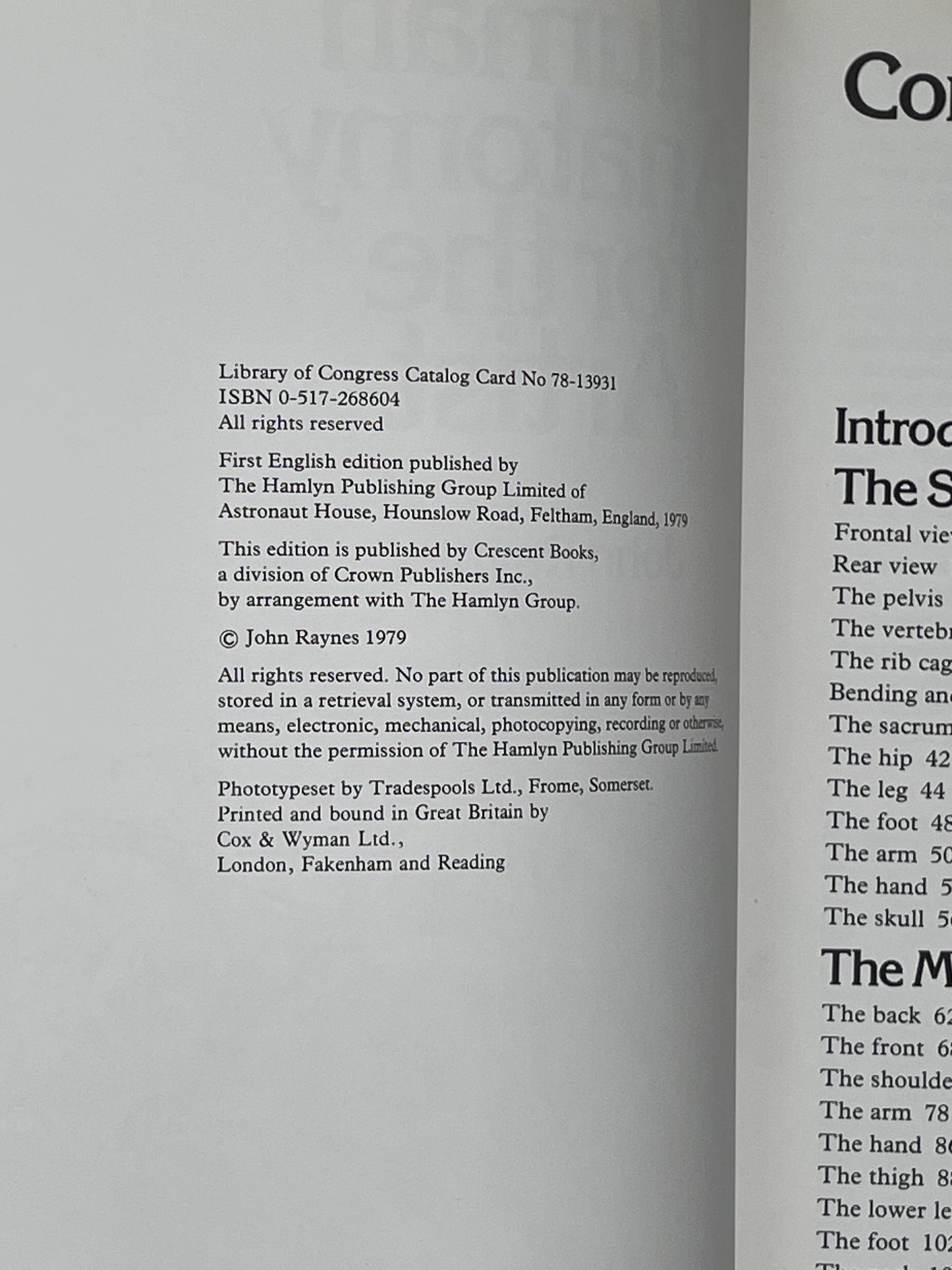 Human Anatomy for the Artist by John Raynes