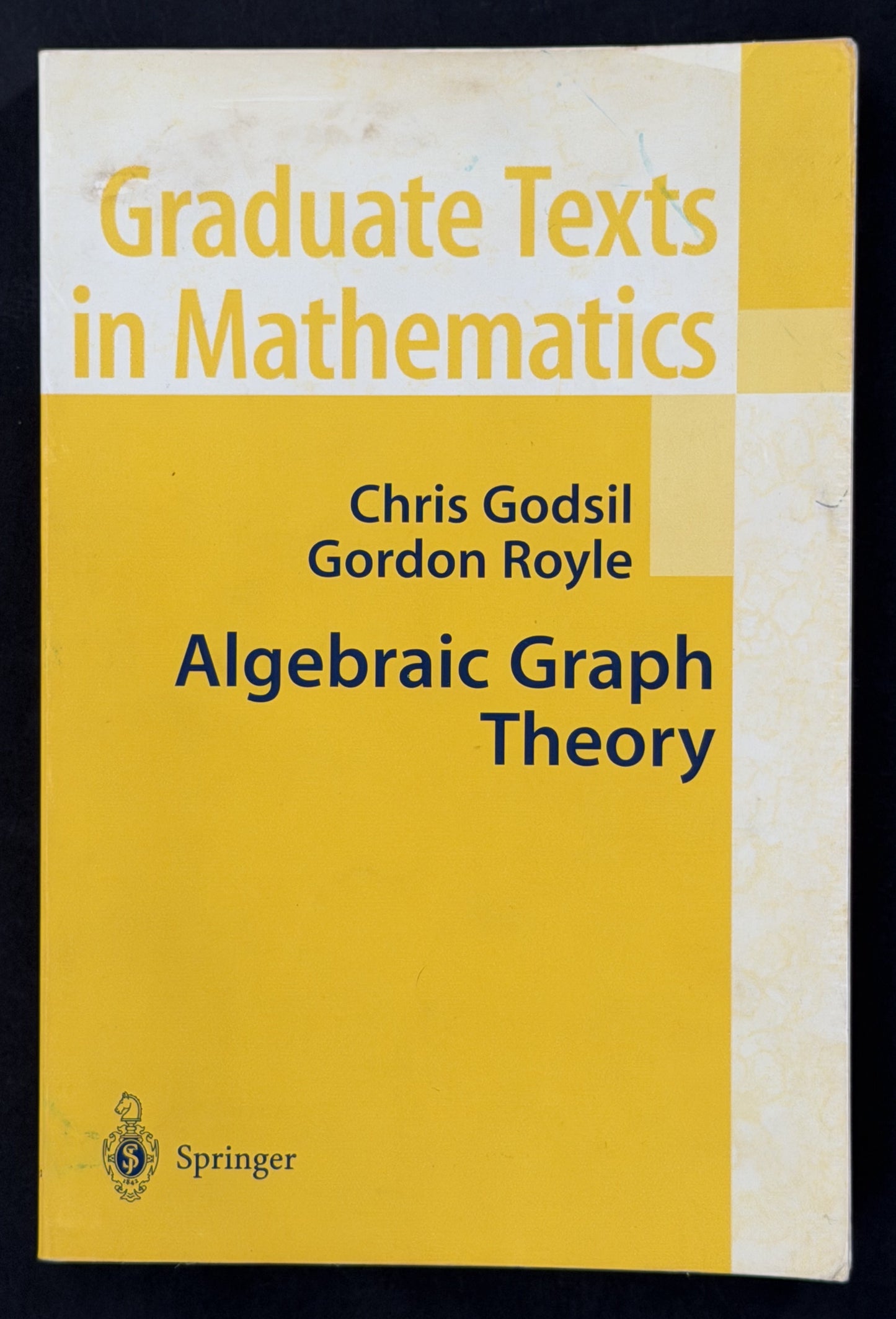 Algebraic Graph Theory by Chris Godsil, Gordon F. Royle