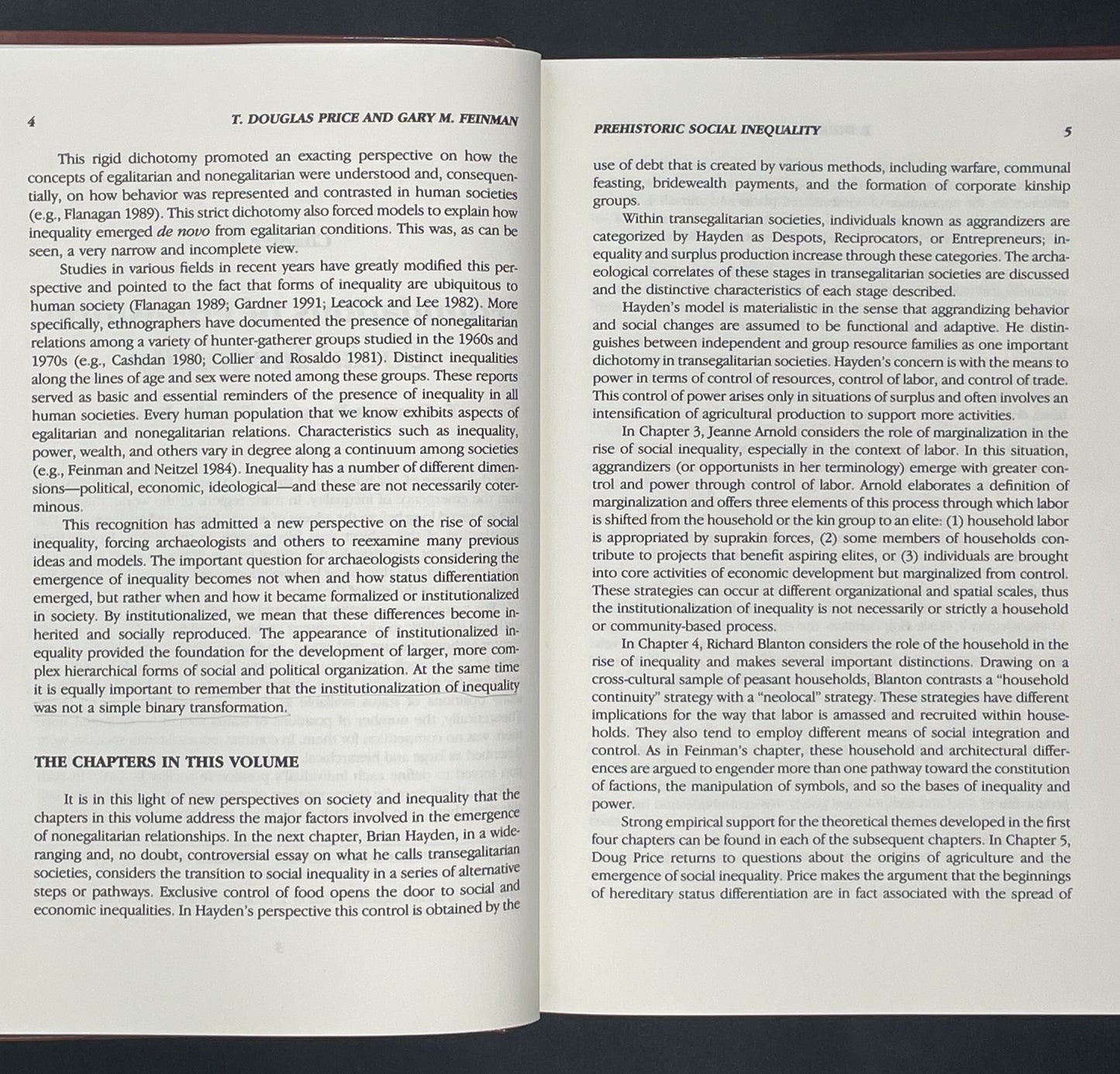 Foundations of Social Inequality by Theron Douglas Price