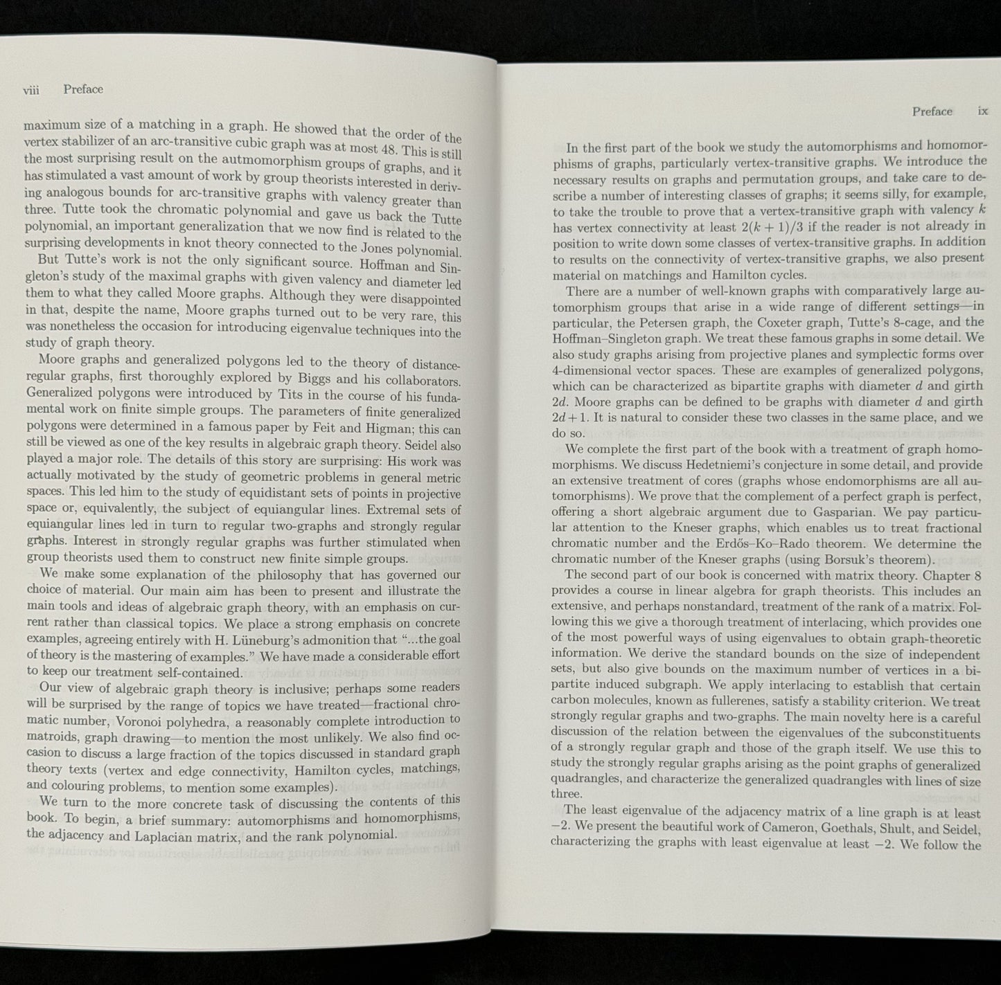 Algebraic Graph Theory by Chris Godsil, Gordon F. Royle