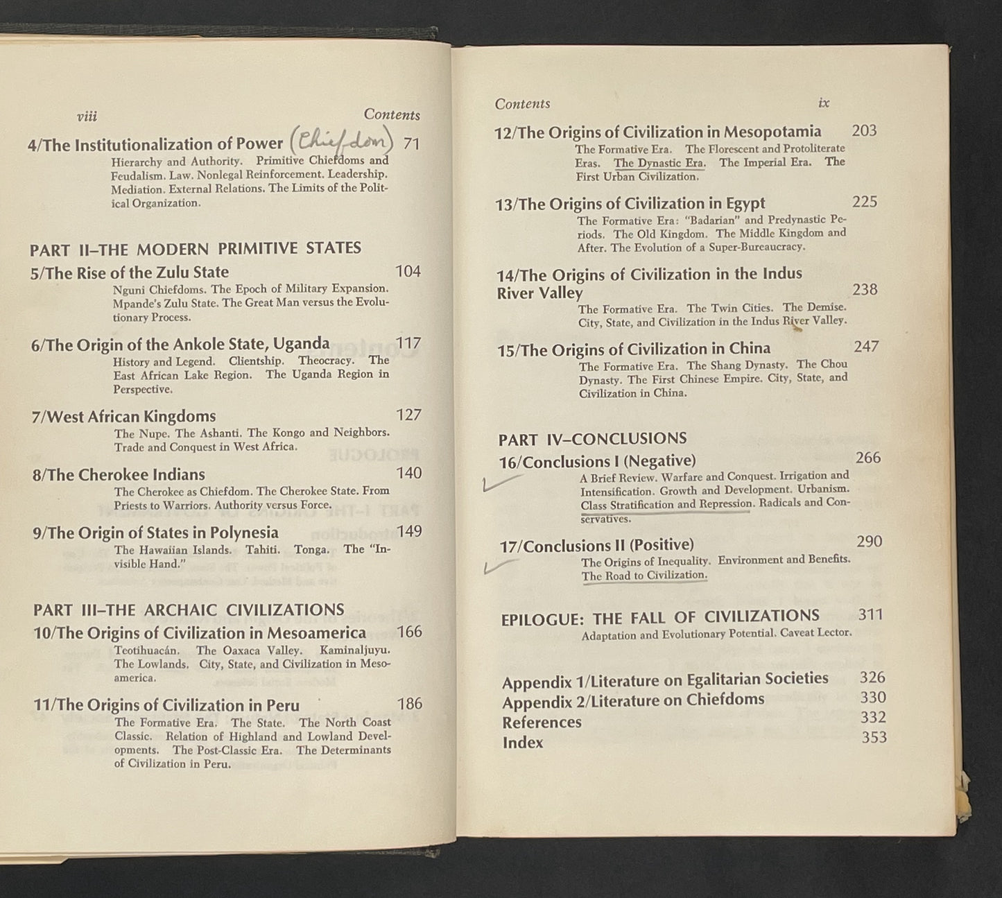 Origins of the State and Civilization by Elman Rogers Service