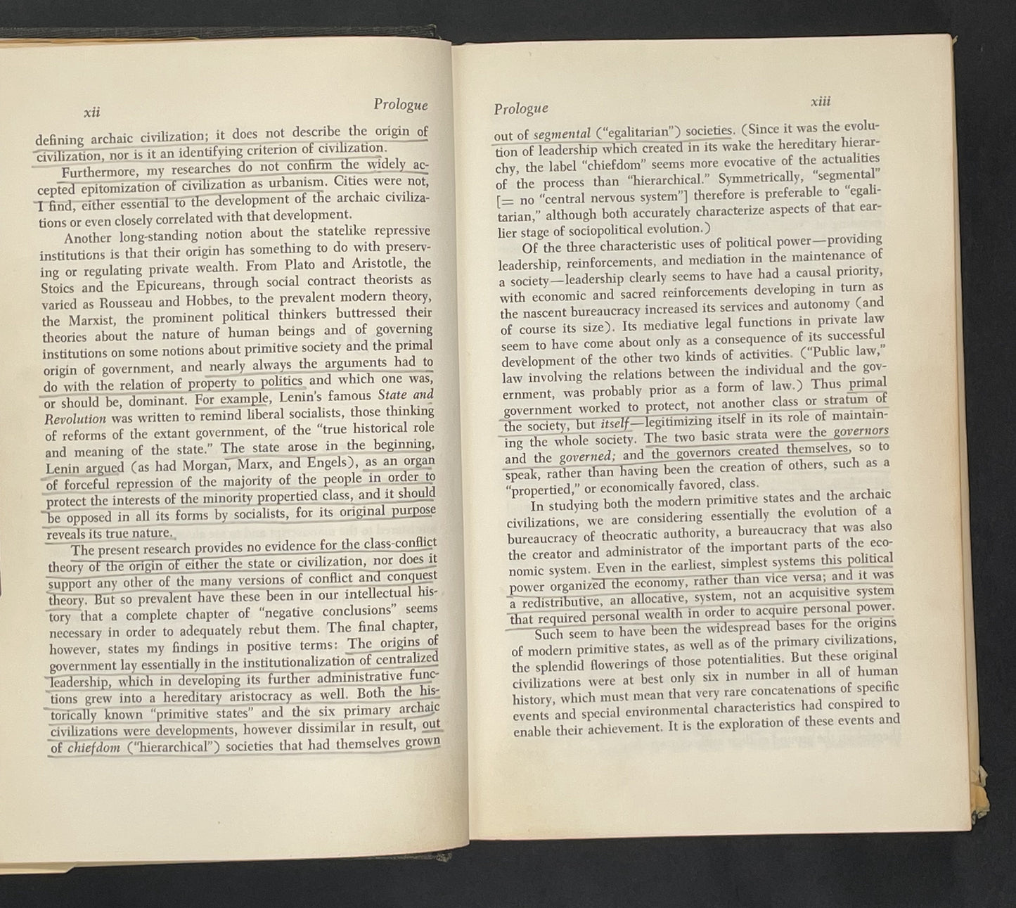 Origins of the State and Civilization by Elman Rogers Service