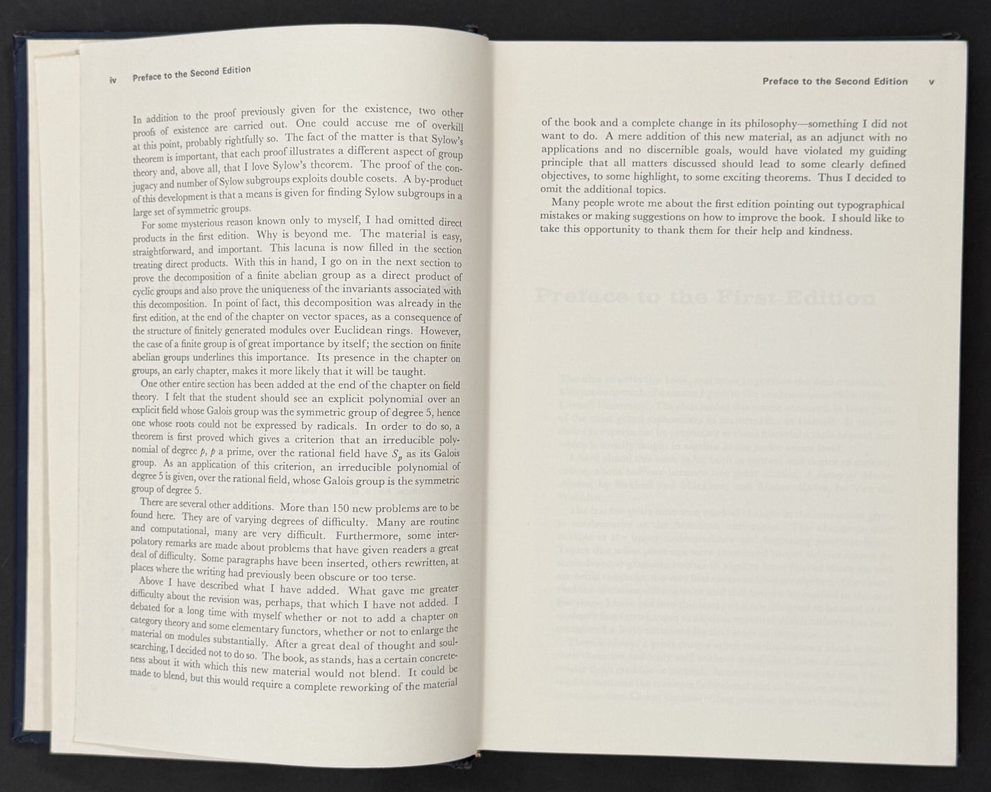 Topics in Algebra by I. N. Herstein