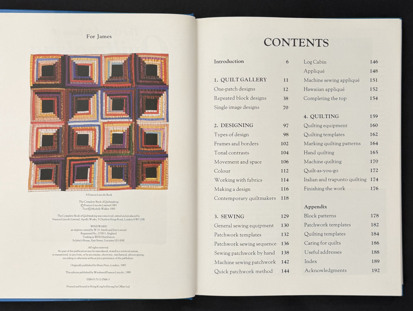 The Complete Book of Quiltmaking by Michele Walker