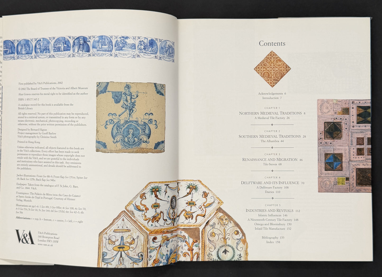 Tiles and Tilework of Europe by Alun Graves