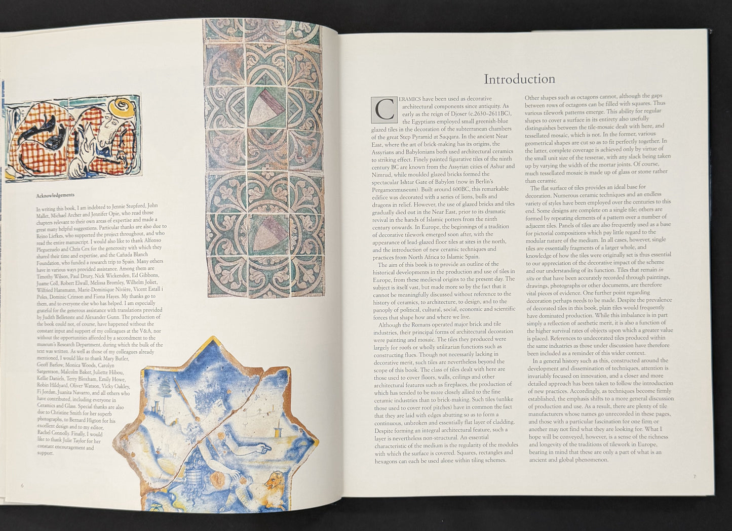Tiles and Tilework of Europe by Alun Graves