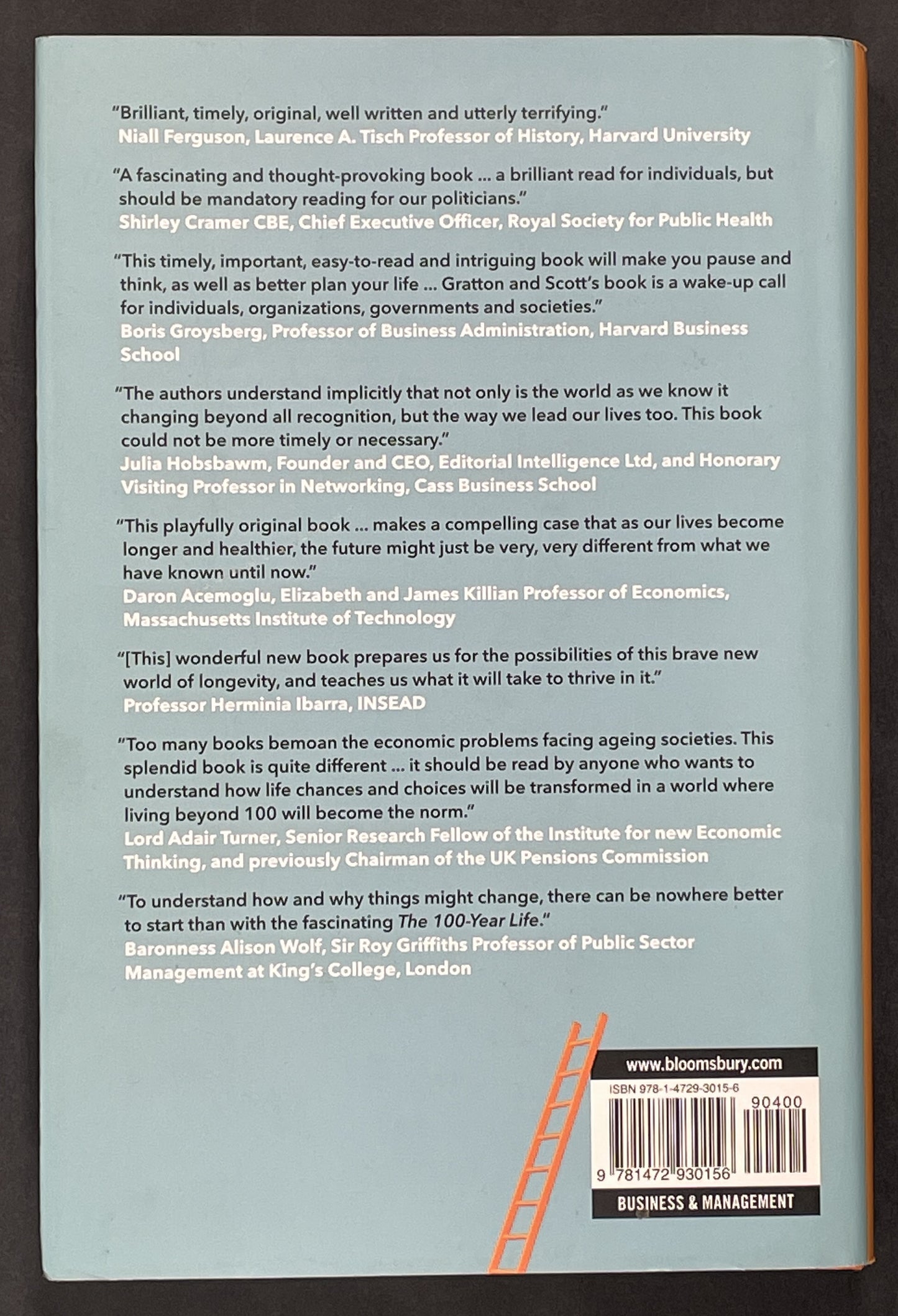 The 100-Year Life by Lynda Gratton, Andrew Scott