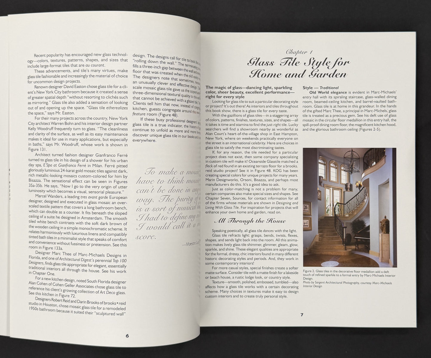 Designing & Living with Glass Tiles by Patricia Hart McMillan