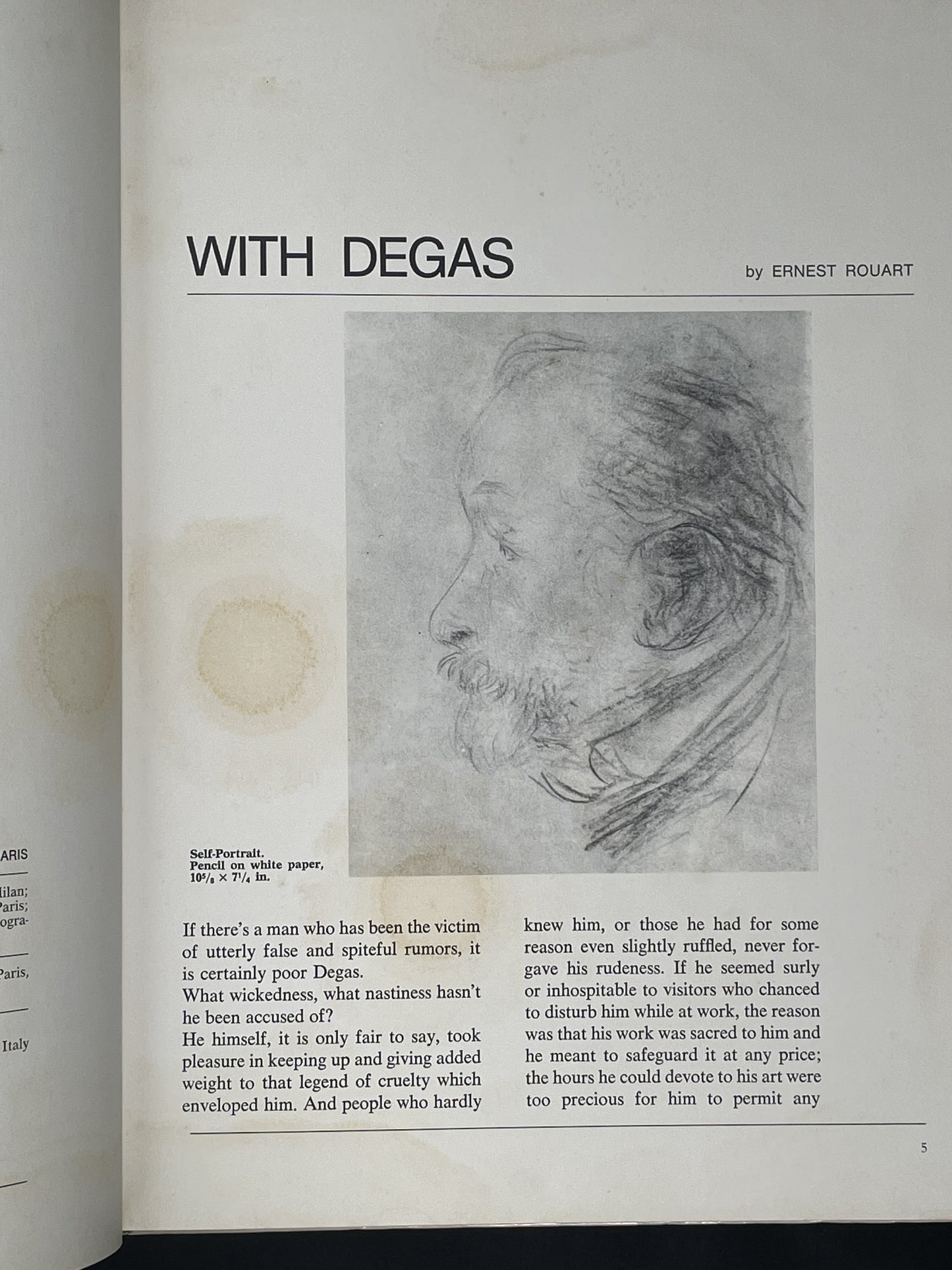 Degas by Antoine Terrasse