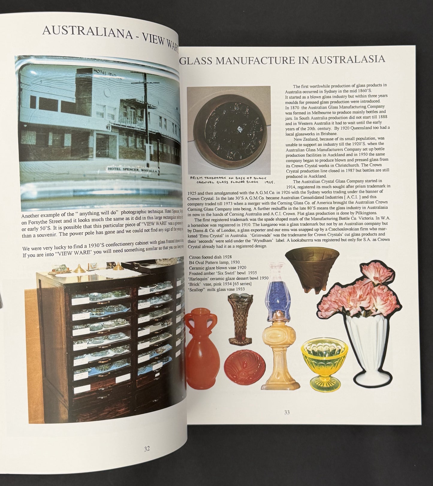 Century of Household Glassware in Australia 1880 to 1980 by Kevin Conway et al.