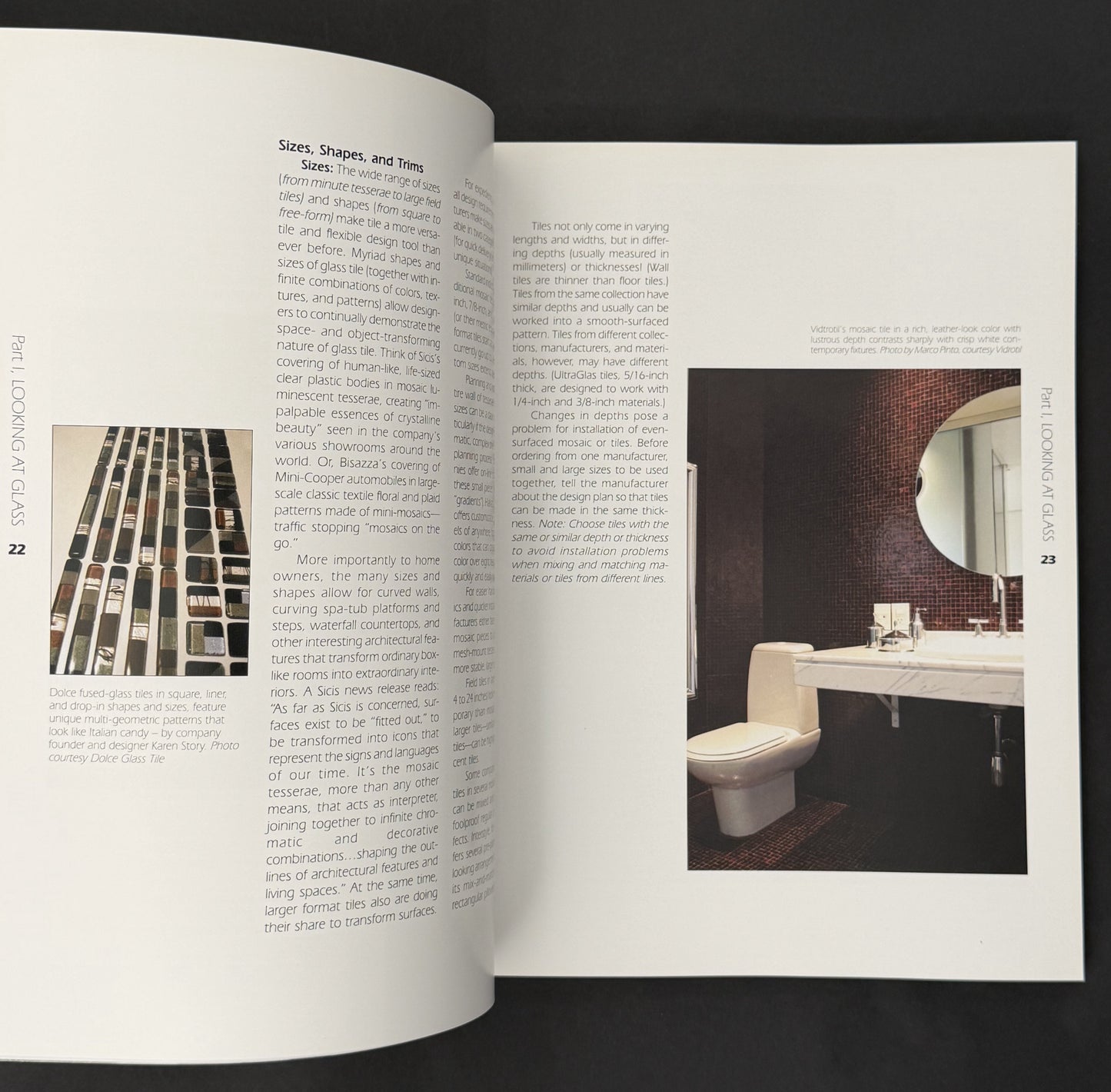 Glass Tile Inspirations for Kitchens and Baths by Patricia Hart McMillan et al.