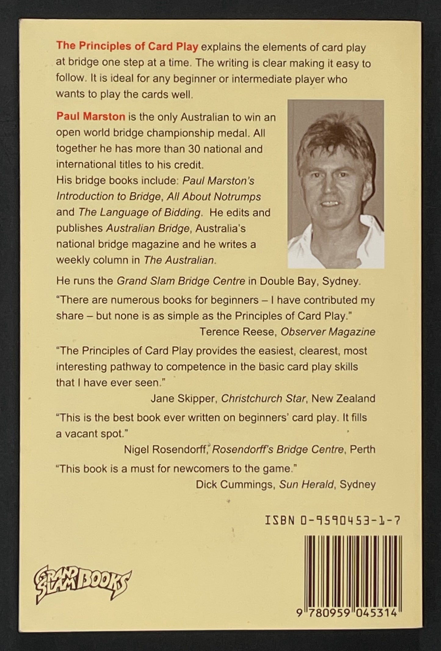 Contract Bridge by Paul Marston