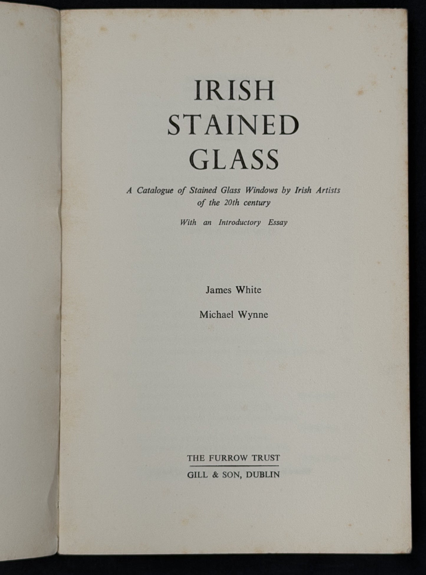 Irish Stained Glass by James White and Michael Wynne