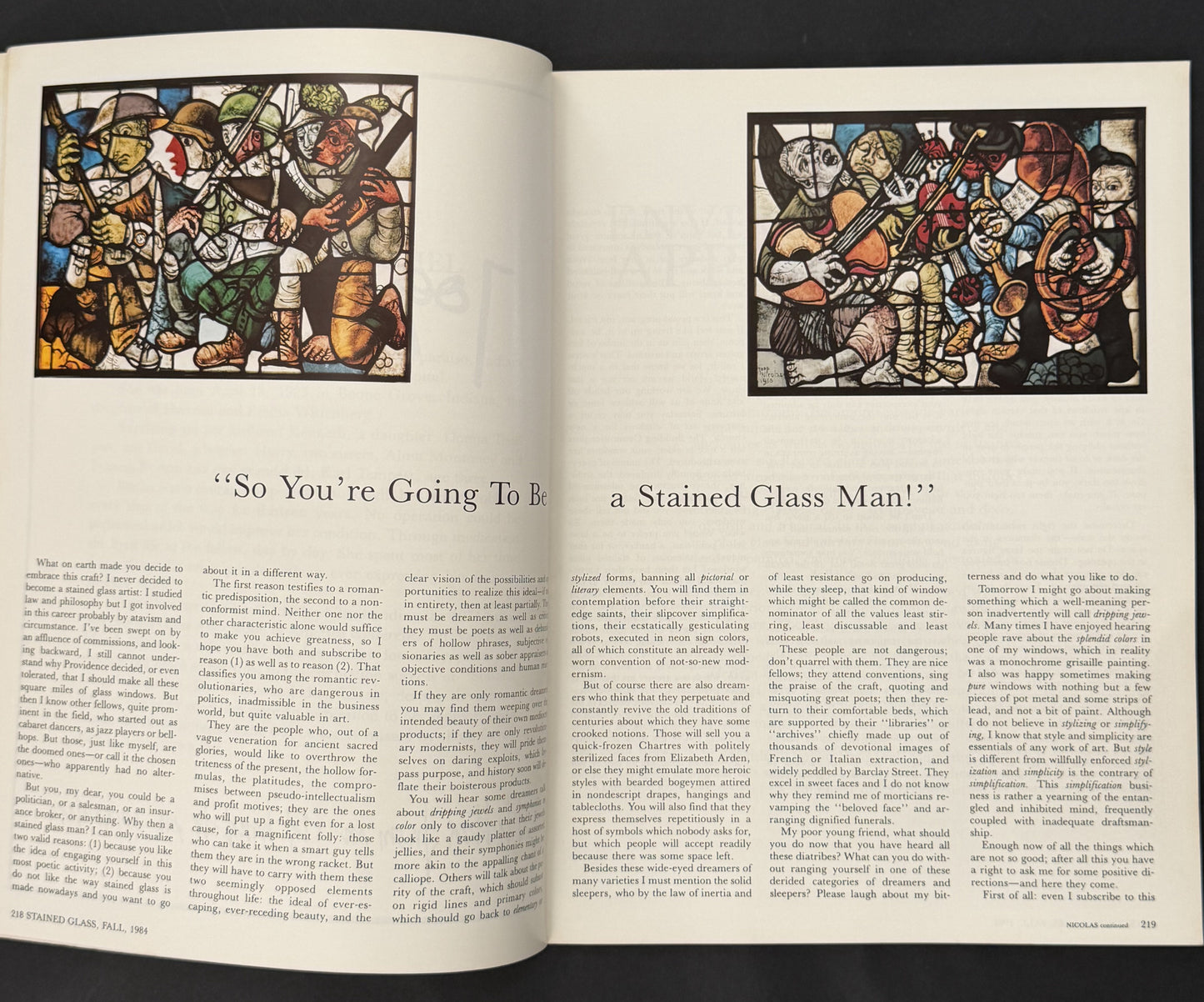 Stained Glass Volume 79, Number 3 by The Stained Glass Association of America
