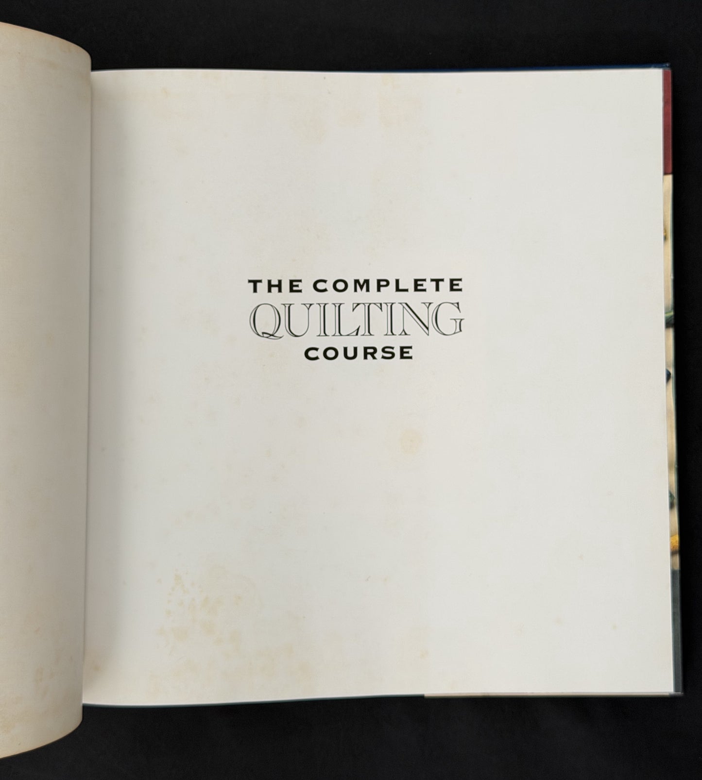 The Complete Quilting Course by Gail Lawther