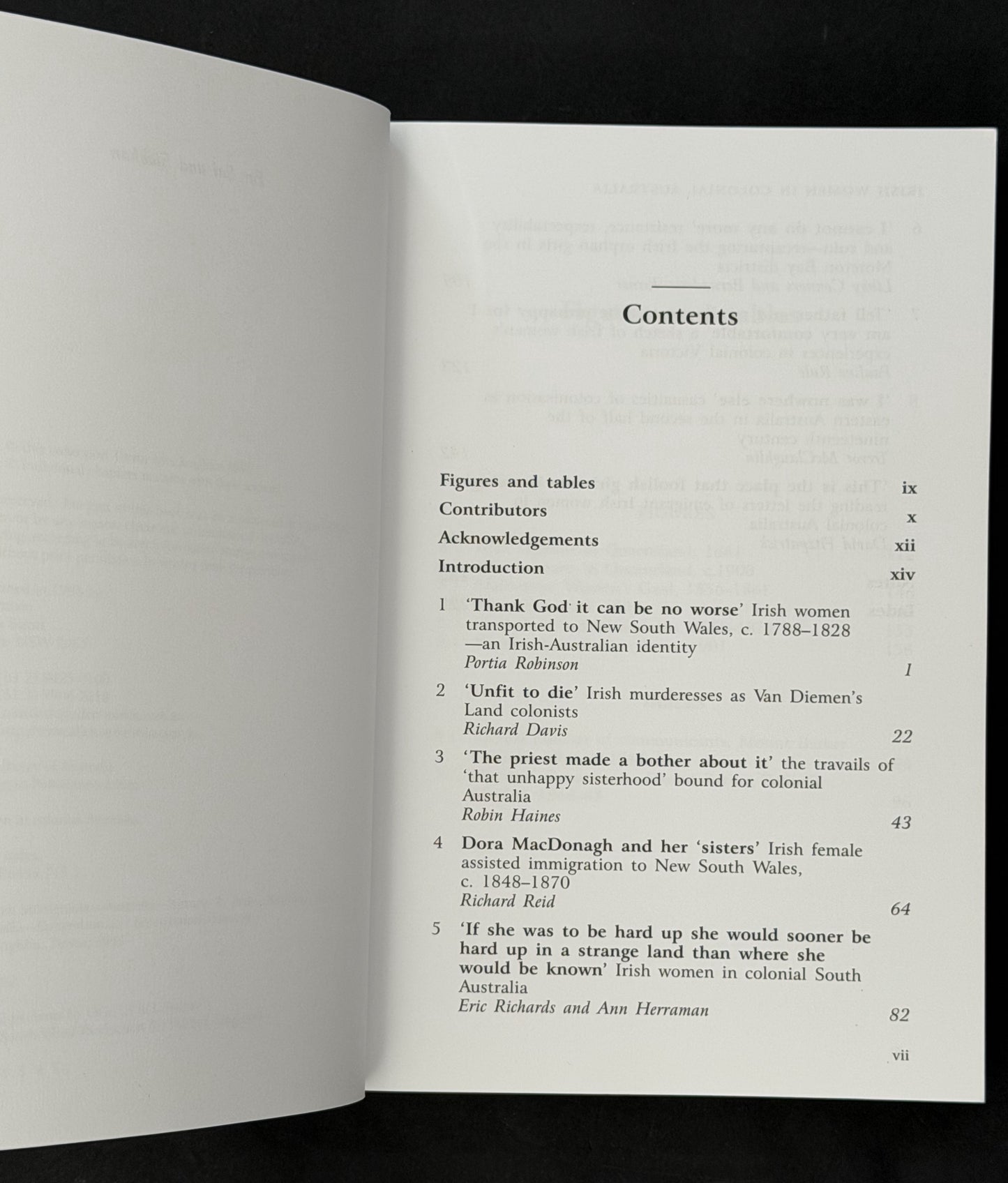 Irish Women in Colonial Australia by Trevor McClaughlin