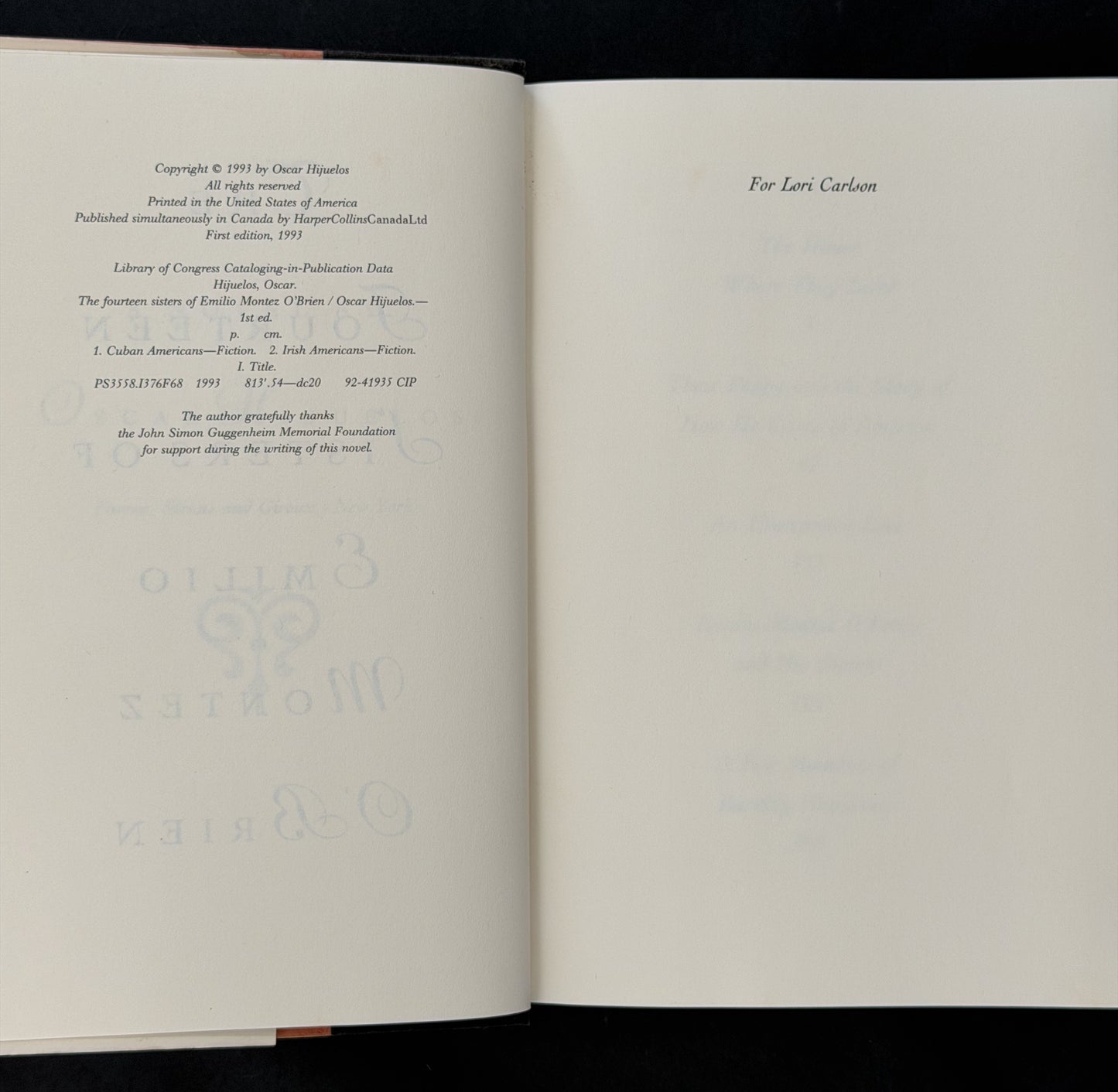 The Fourteen Sisters of Emilio Montez O'Brien by Oscar Hijuelos