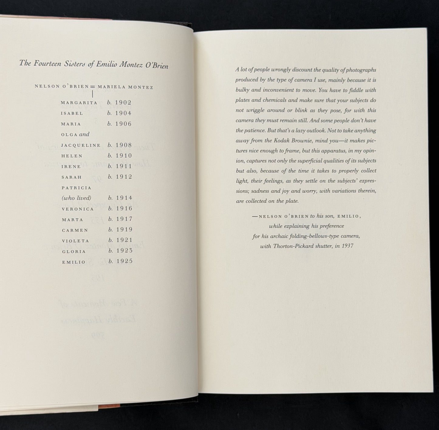 The Fourteen Sisters of Emilio Montez O'Brien by Oscar Hijuelos