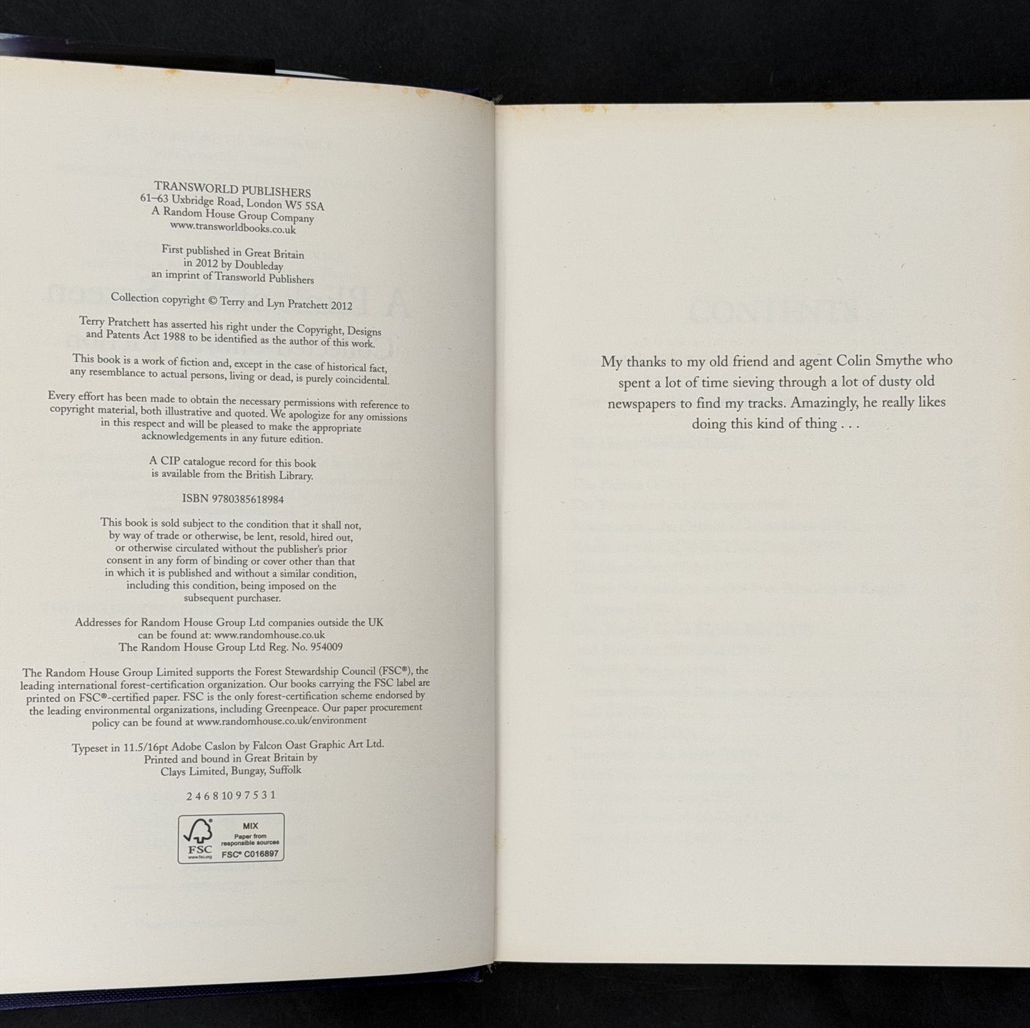 A Blink of the Screen by Terry Pratchett