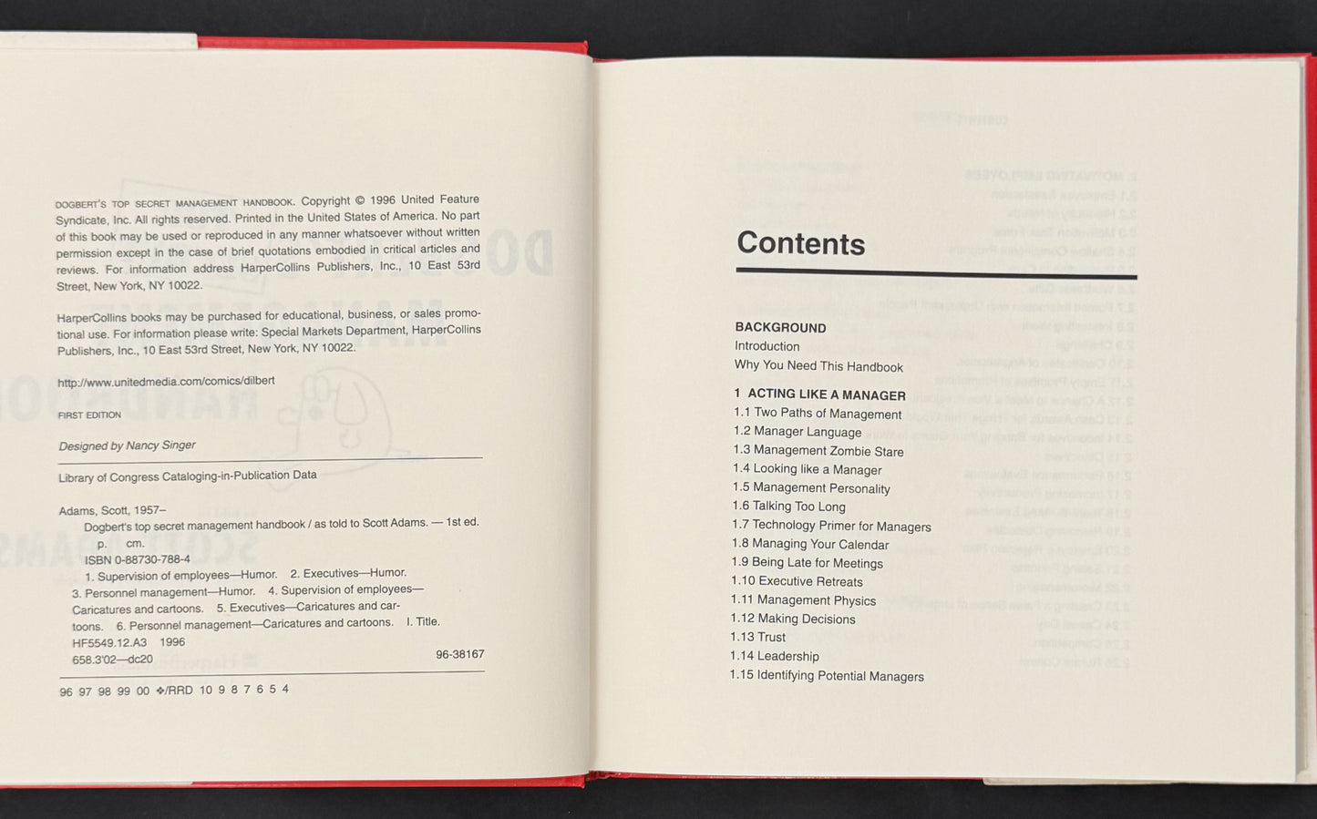 Dogbert's Top Secret Management Handbook by Scott Adams