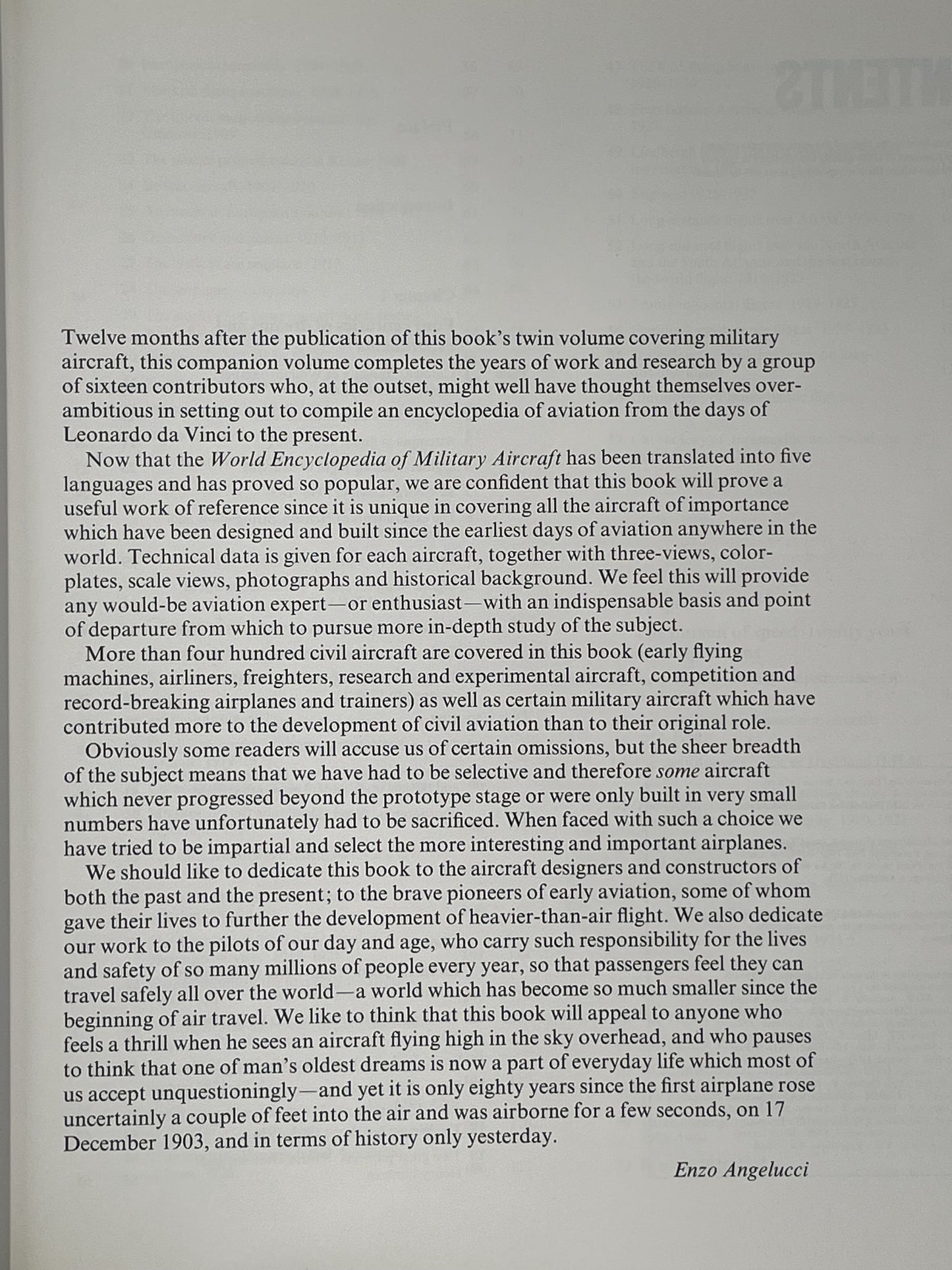 World Encyclopedia of Civil Aircraft by Enzo Angelucci, John Stroud