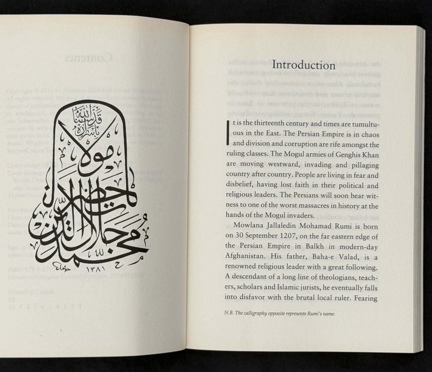 Rumi's Little Book of the Heart by Maryam Mafi & Azima Melita Kolin