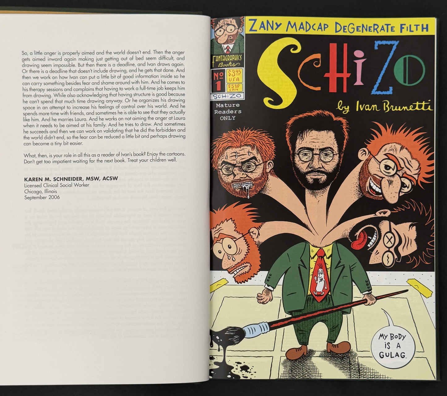 Misery Loves Comedy by Ivan Brunetti
