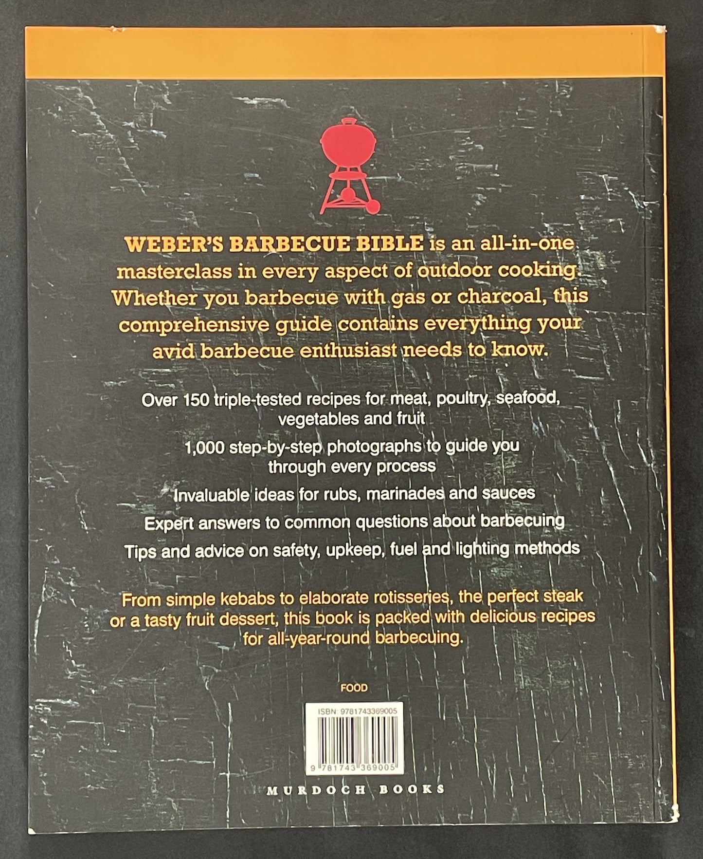 Weber's Barbecue Bible by Jamie Purviance