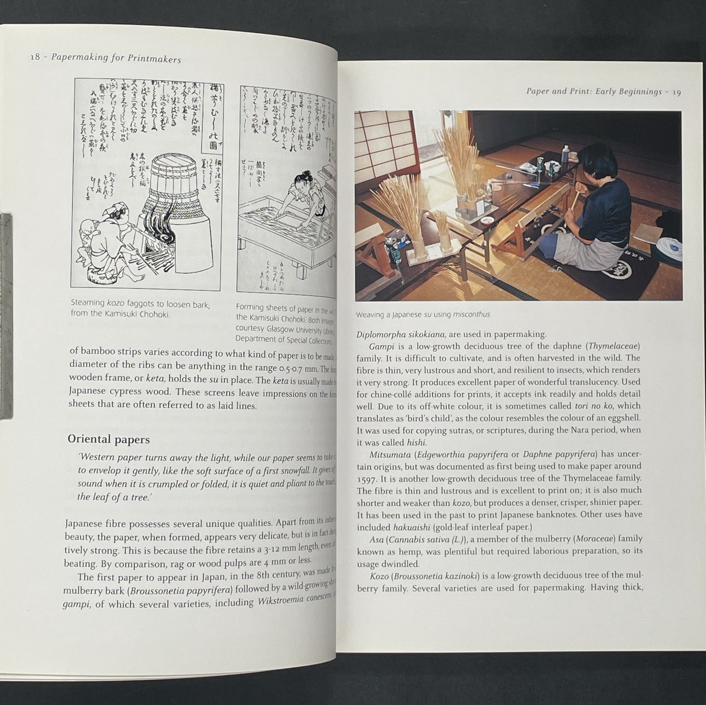 Papermaking for Printmakers by Elspeth Lamb