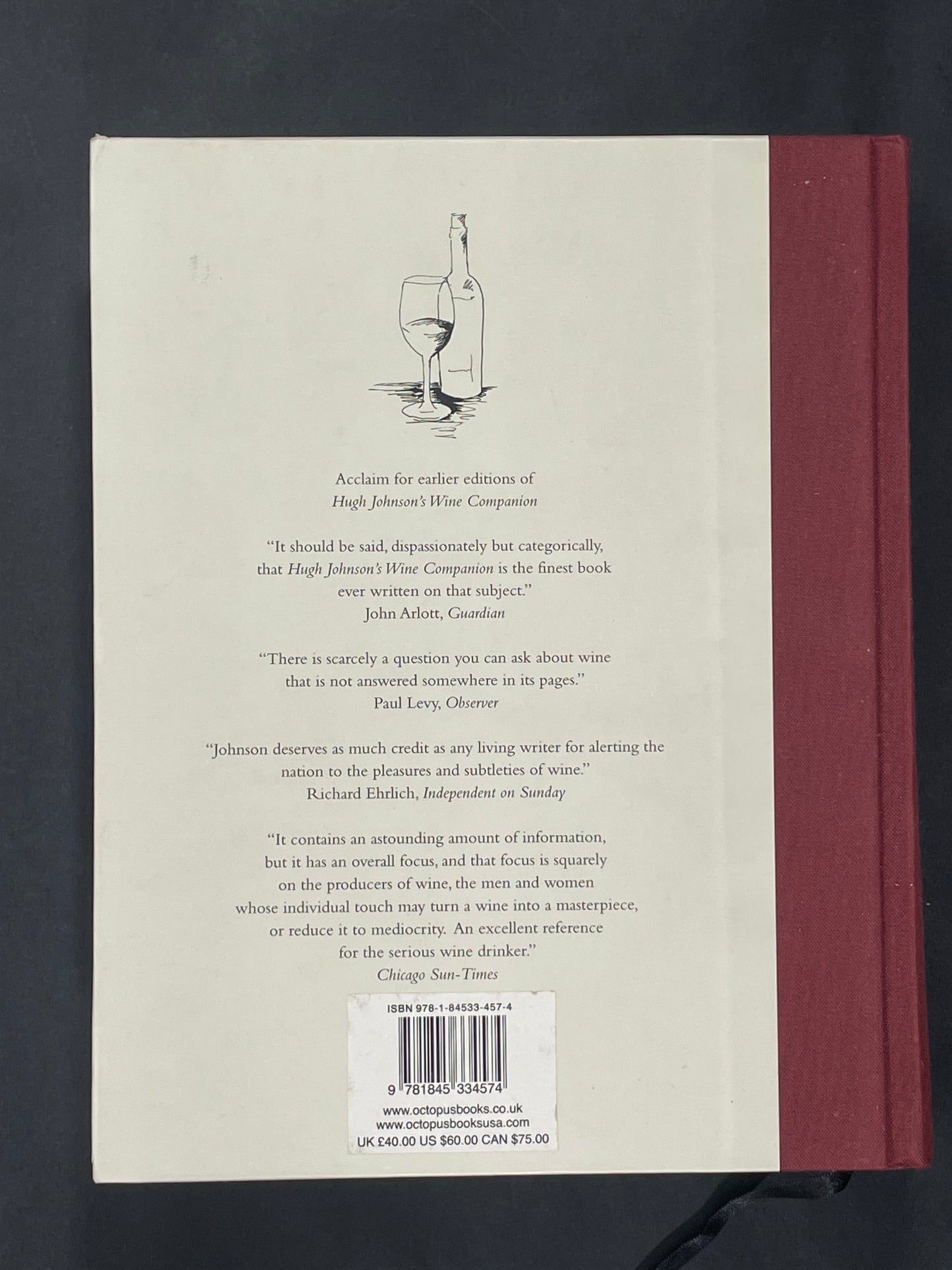 Hugh Johnson's Wine Companion by Hugh Johnson, Stephen Brook