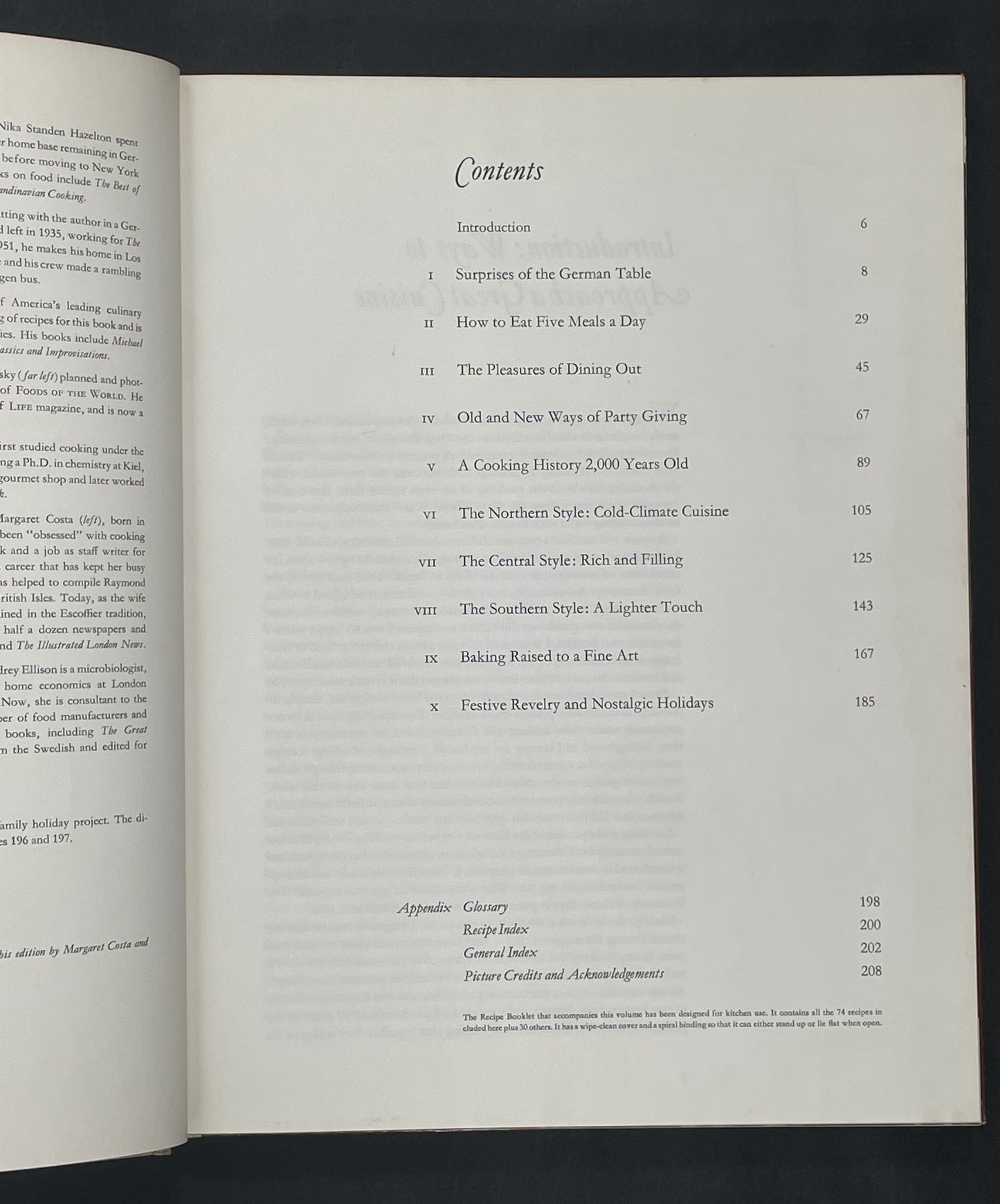 The Cooking of Germany by Nika Standen Hazelton