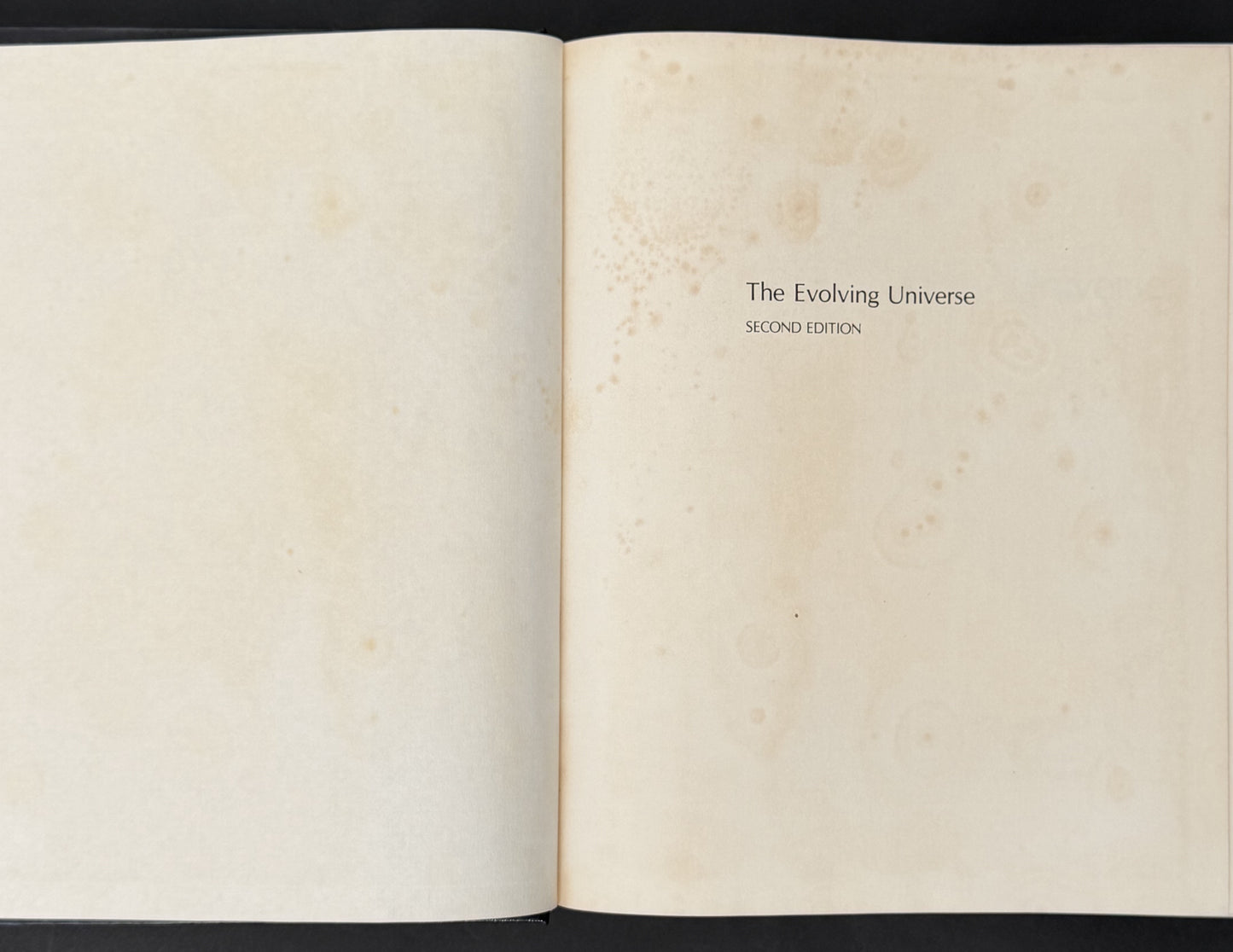 The Evolving Universe by Donald Goldsmith