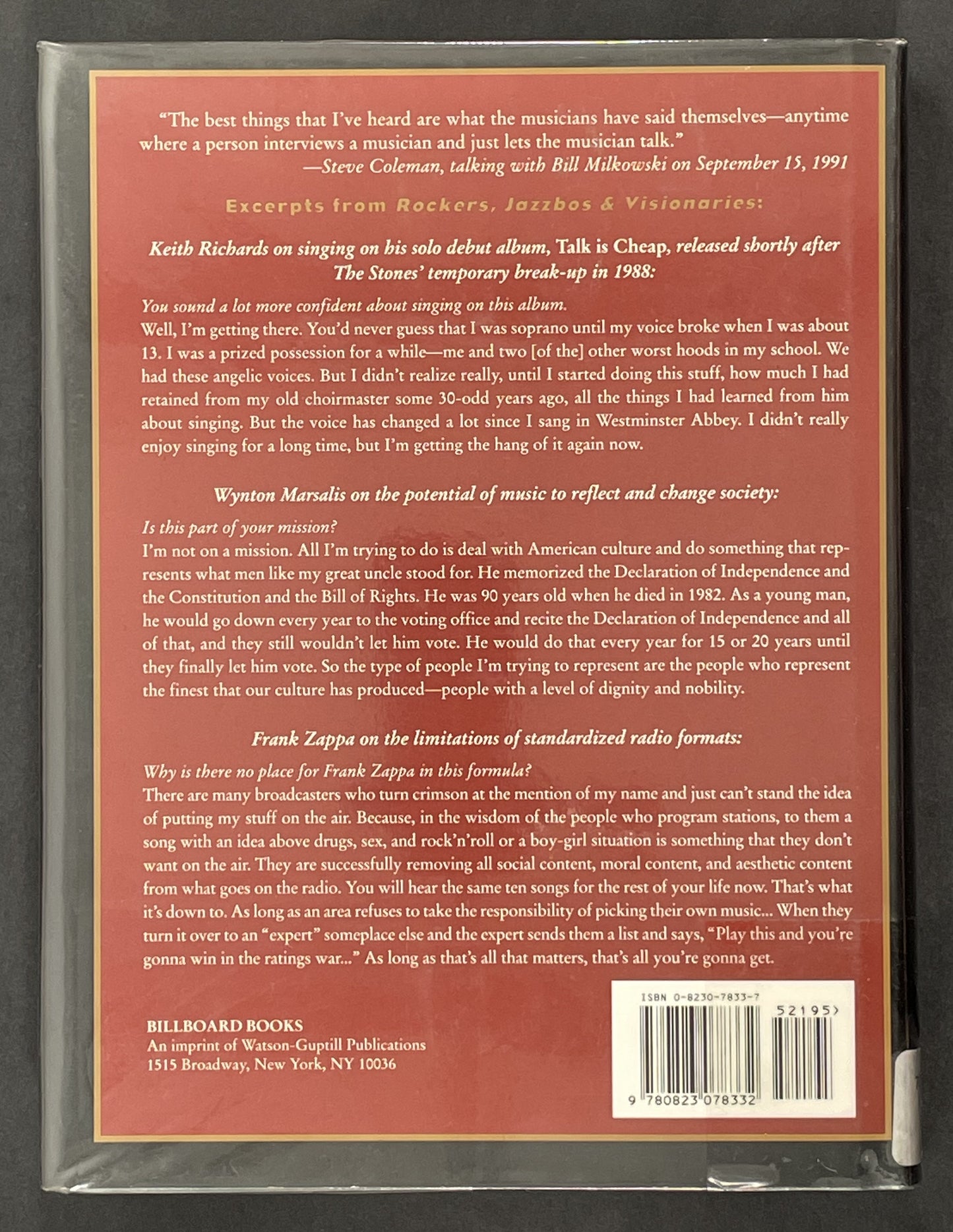 Rockers, Jazzbos & Visionaries by Bill Milkowski