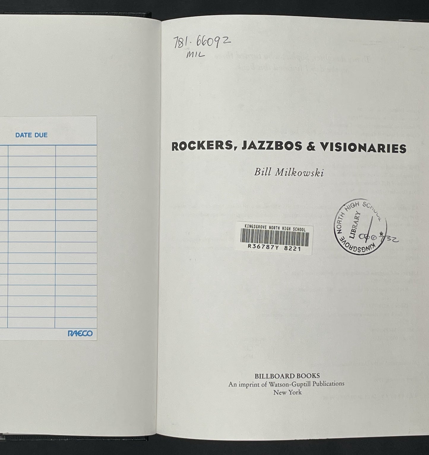 Rockers, Jazzbos & Visionaries by Bill Milkowski