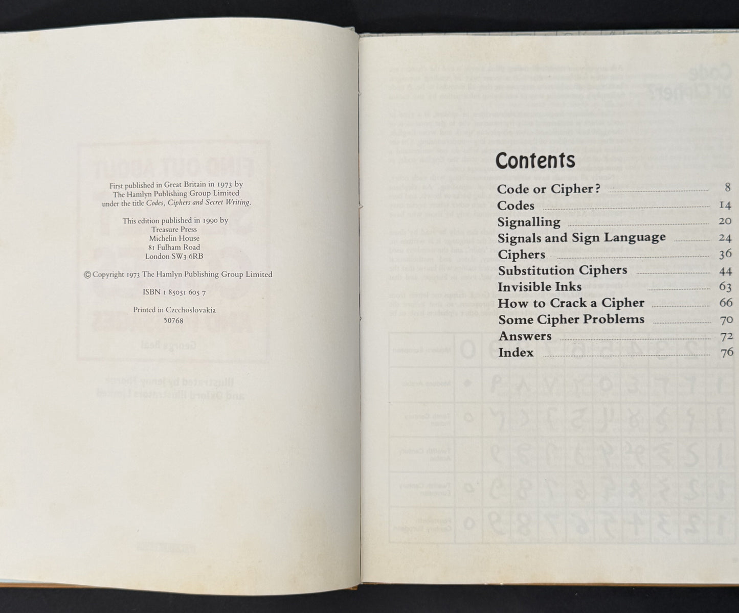 Find Out about Secret Codes and Messages by George Beal