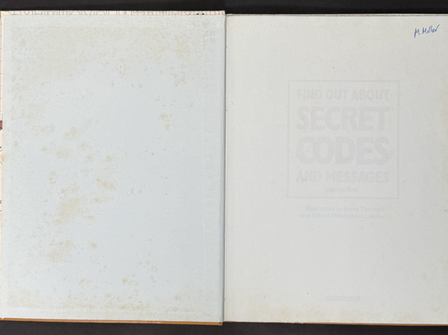 Find Out about Secret Codes and Messages by George Beal