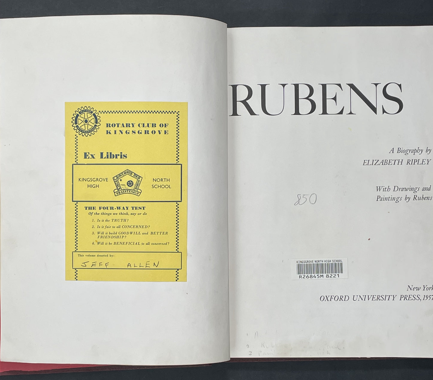 Rubens by Elizabeth Ripley