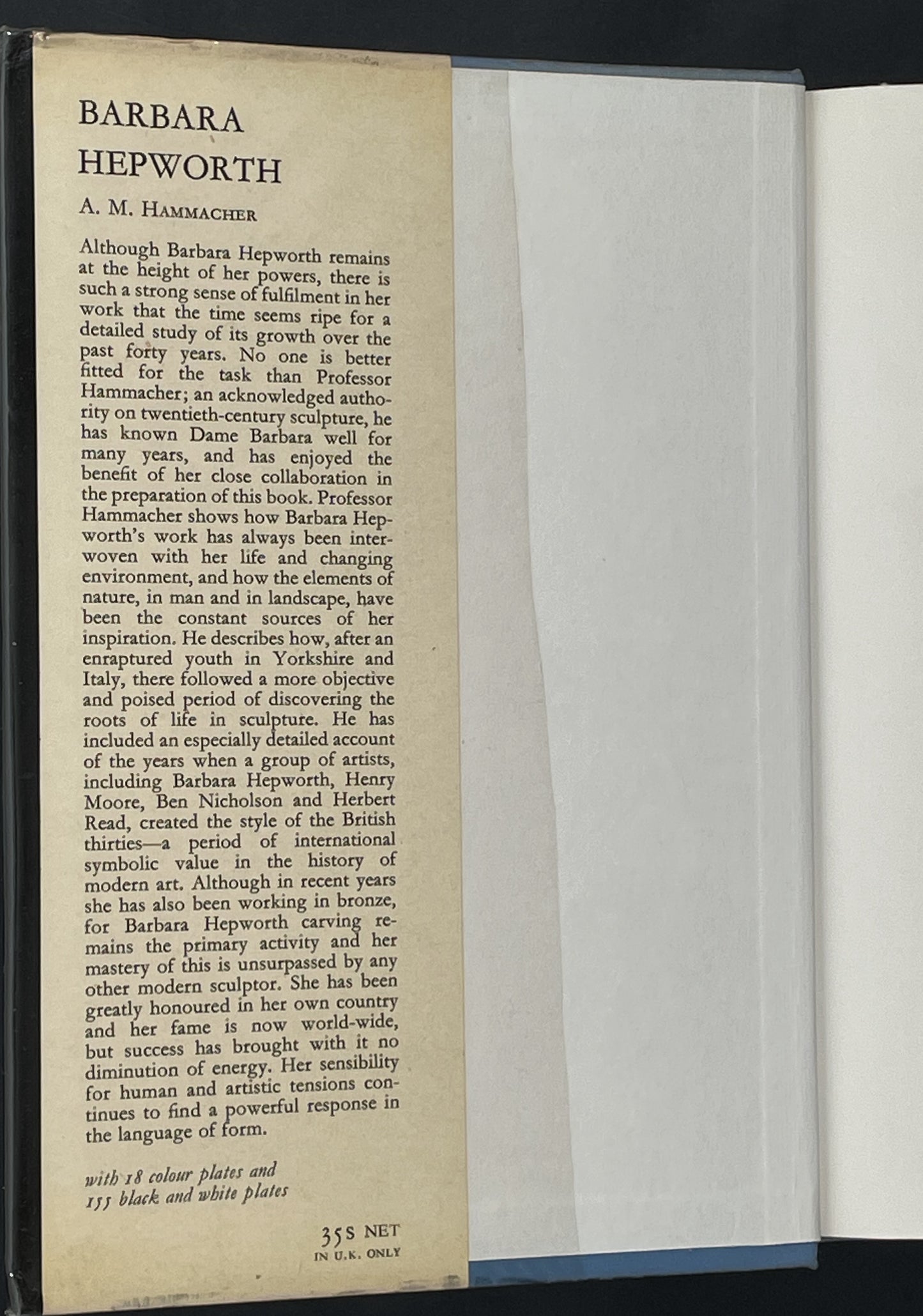 Barbara Hepworth by A. M. Hammacher