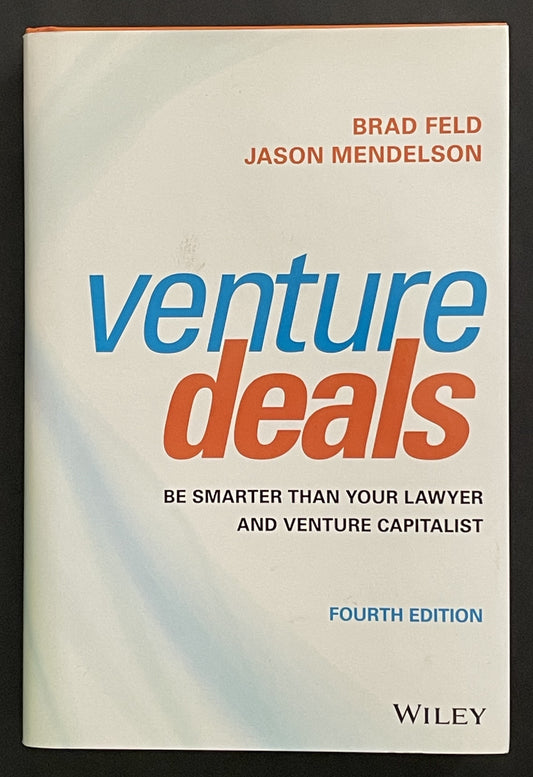 Venture Deals by Brad Feld and Jason Mendelson